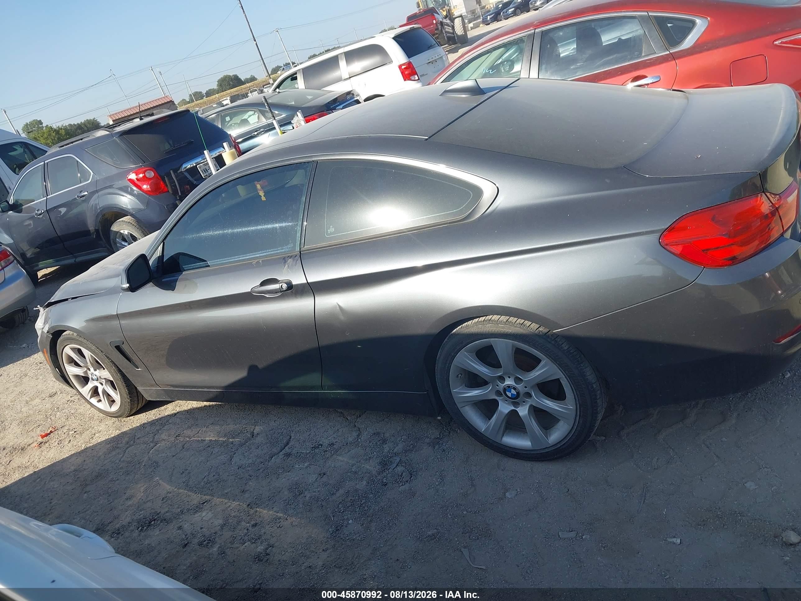 2015 Bmw 428i   Black vin: WBA3N3C52FK234495