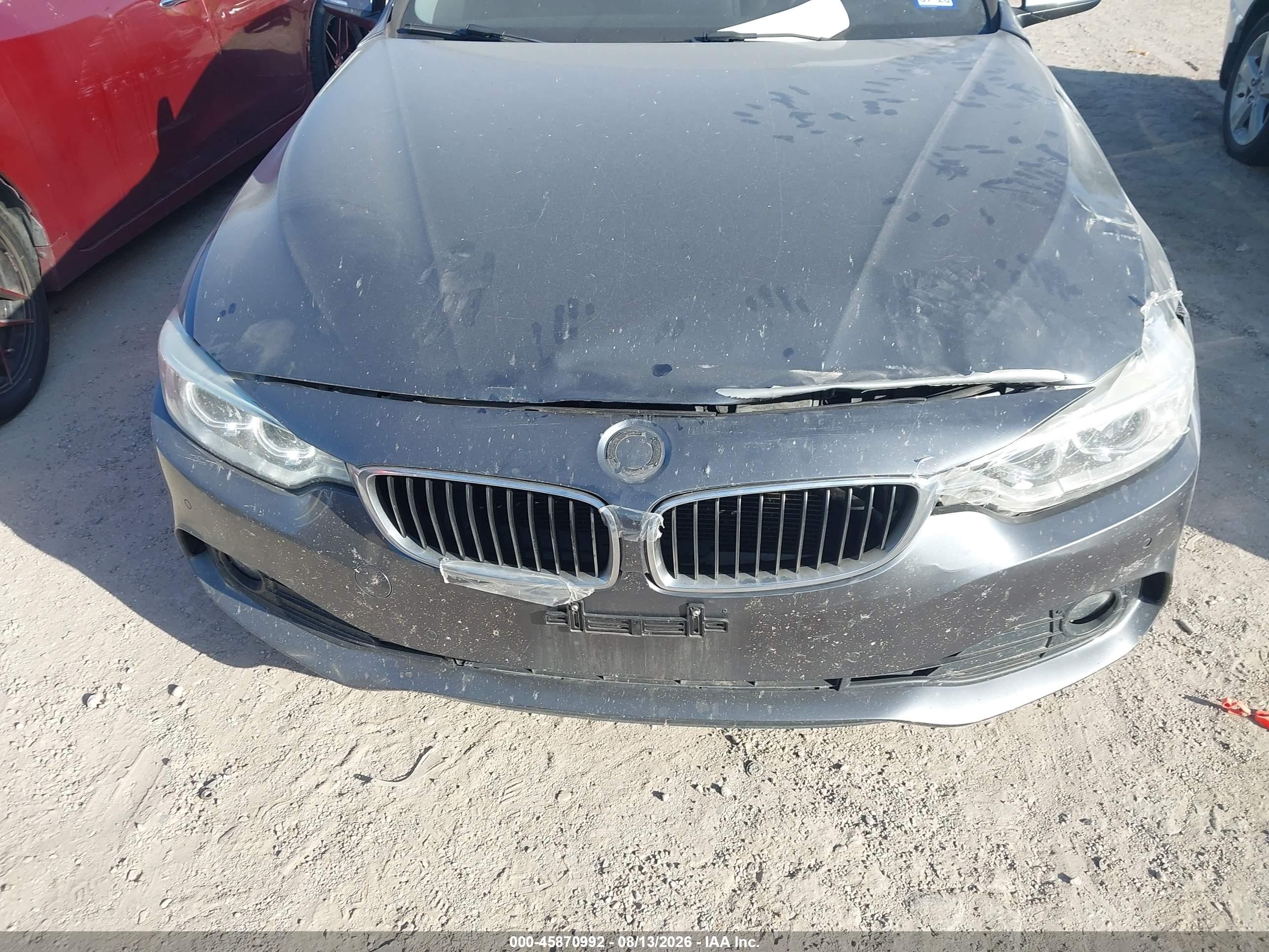 2015 Bmw 428i   Black vin: WBA3N3C52FK234495