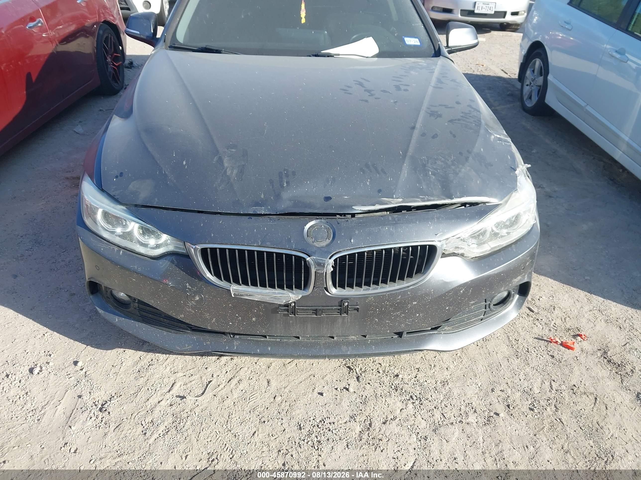 2015 Bmw 428i   Black vin: WBA3N3C52FK234495