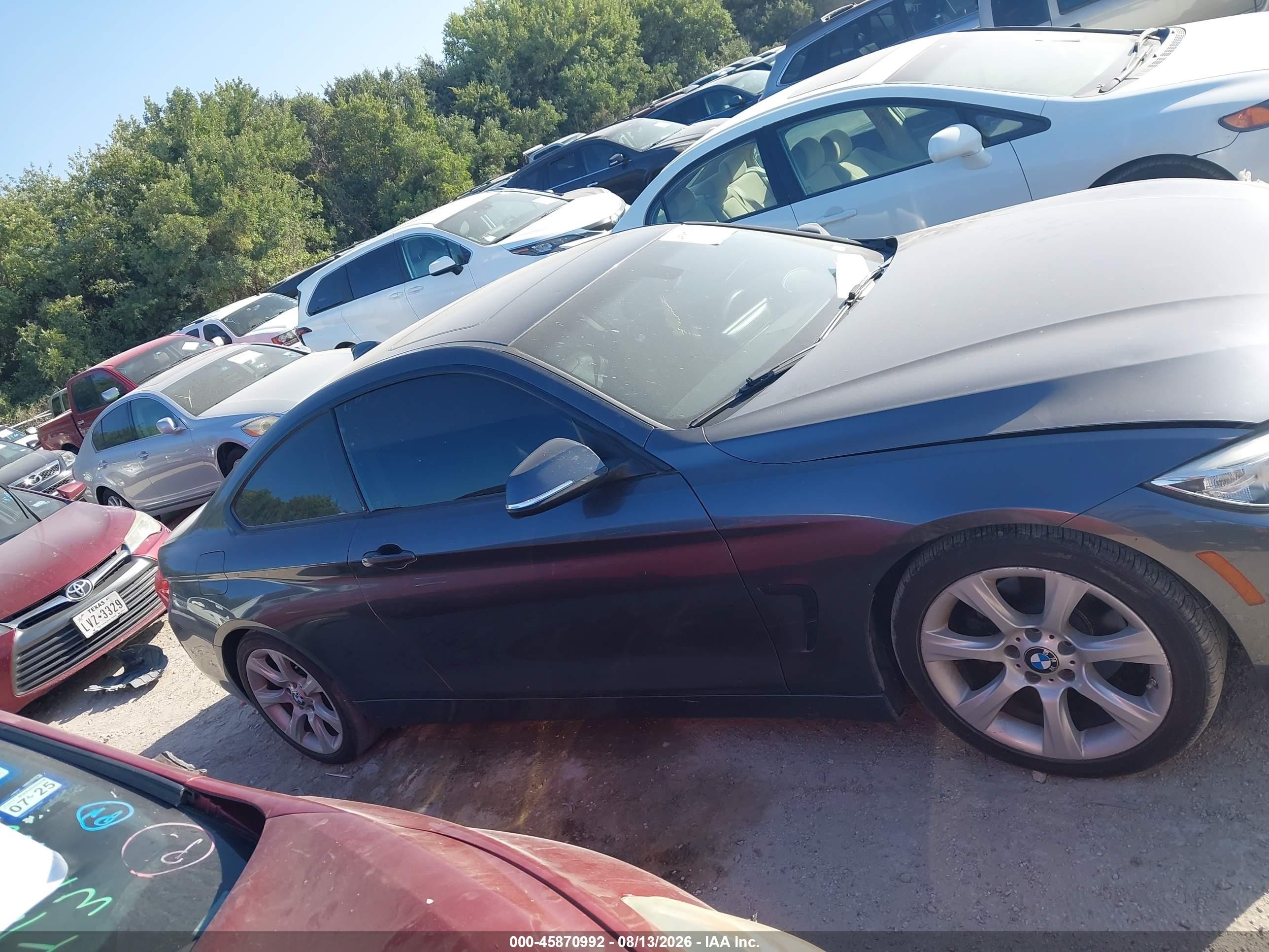 2015 Bmw 428i   Black vin: WBA3N3C52FK234495