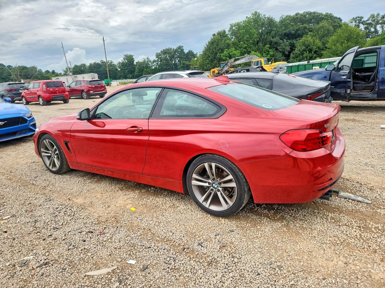 2014 Bmw 428 I Red vin: WBA3N3C53EF711829
