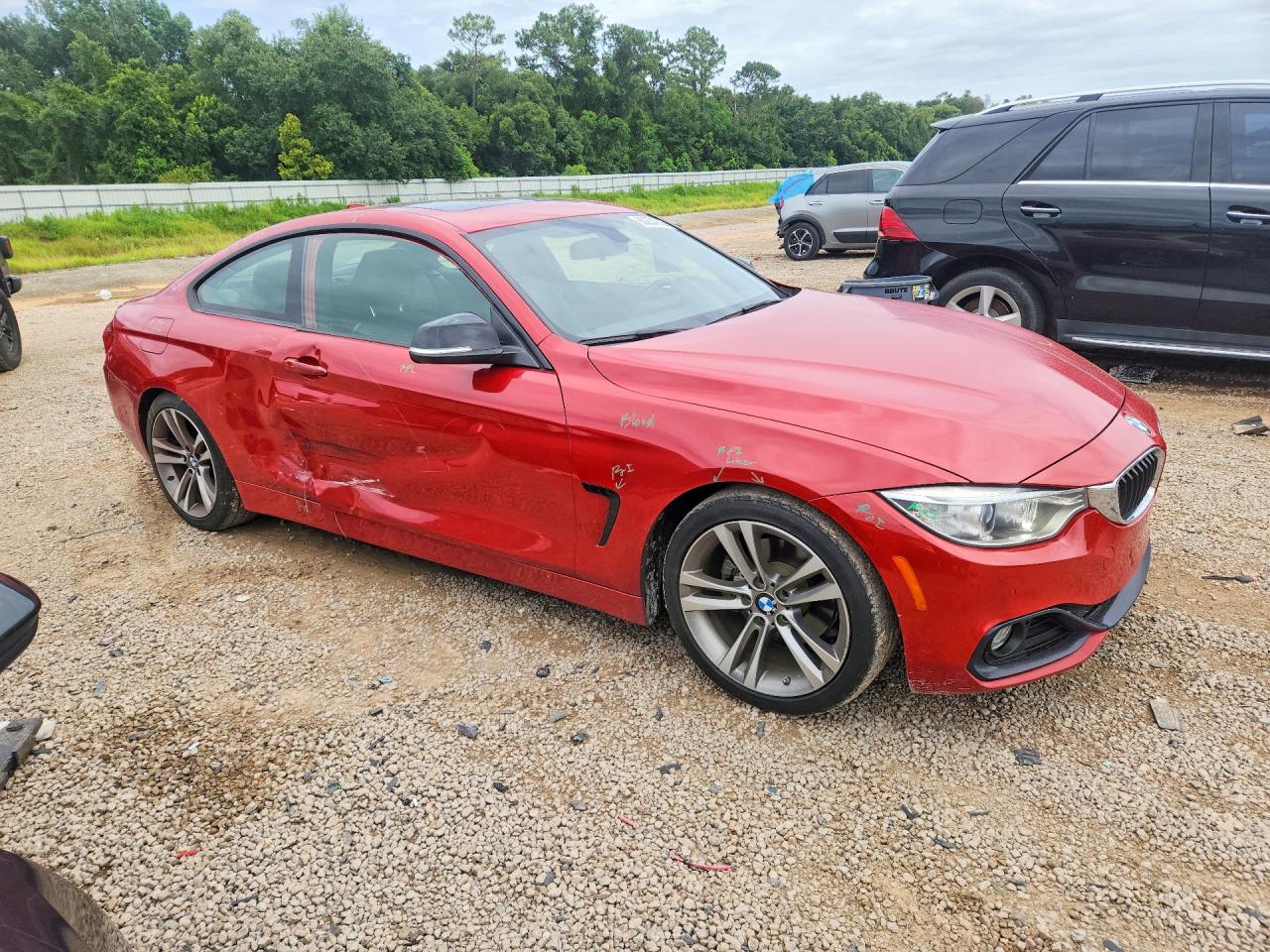2014 Bmw 428 I Red vin: WBA3N3C53EF711829