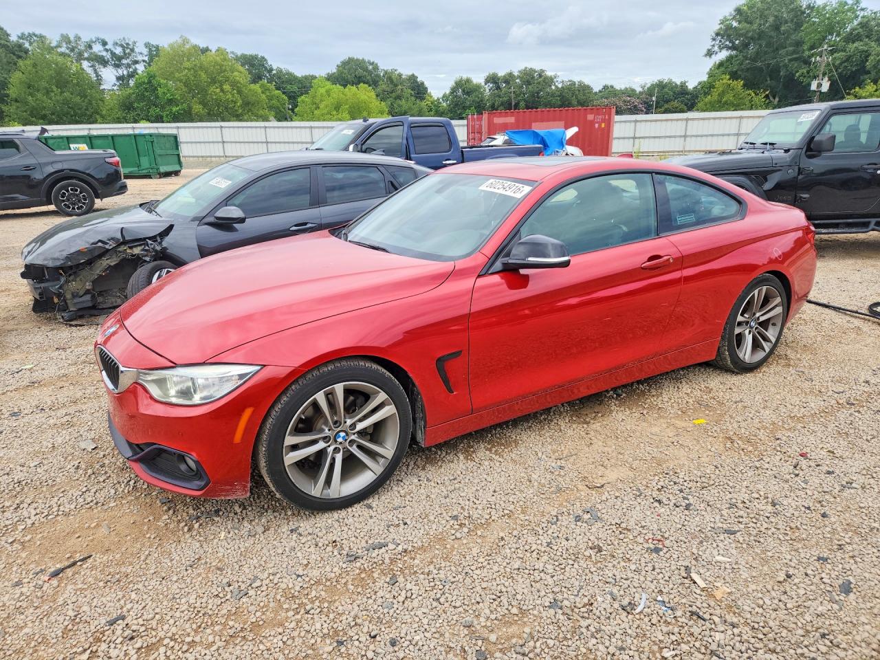 2014 Bmw 428 I Red vin: WBA3N3C53EF711829