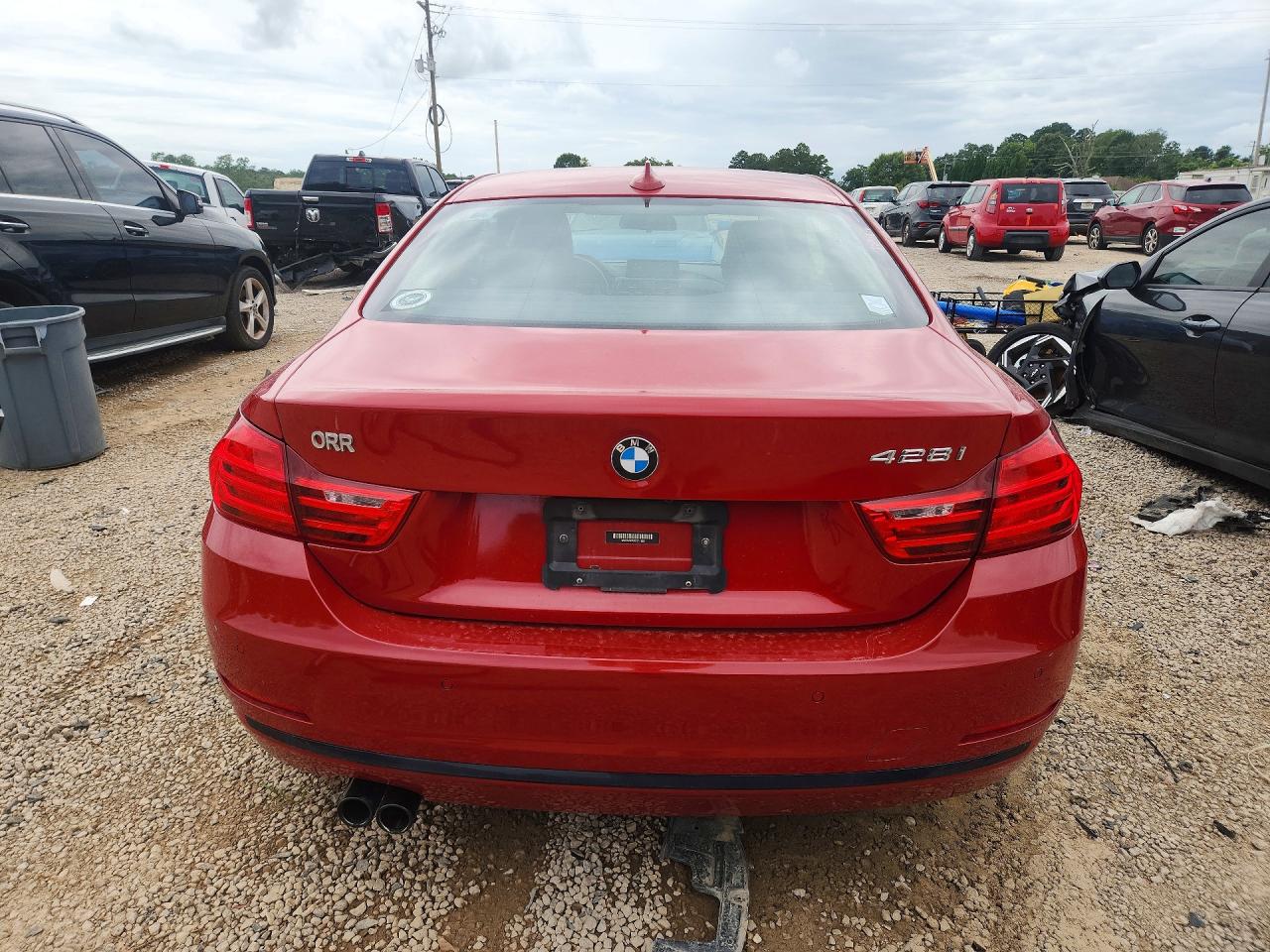 2014 Bmw 428 I Red vin: WBA3N3C53EF711829