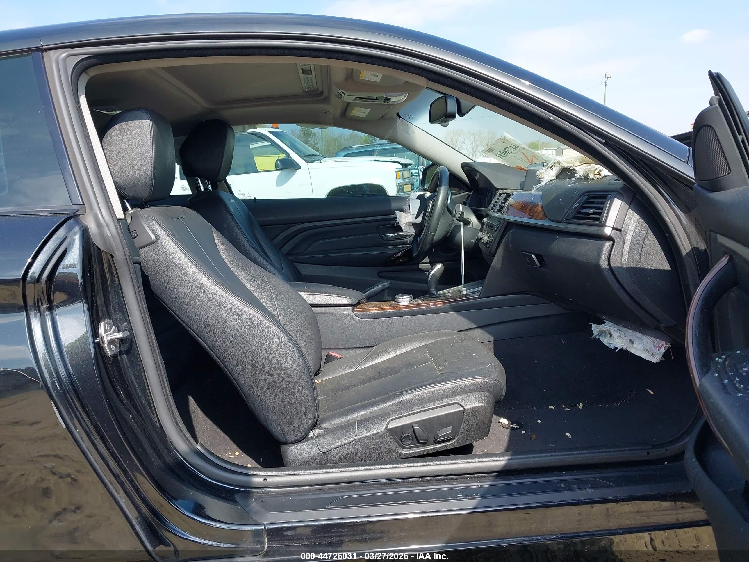 2015 Bmw 428i   Black vin: WBA3N3C54FK234885