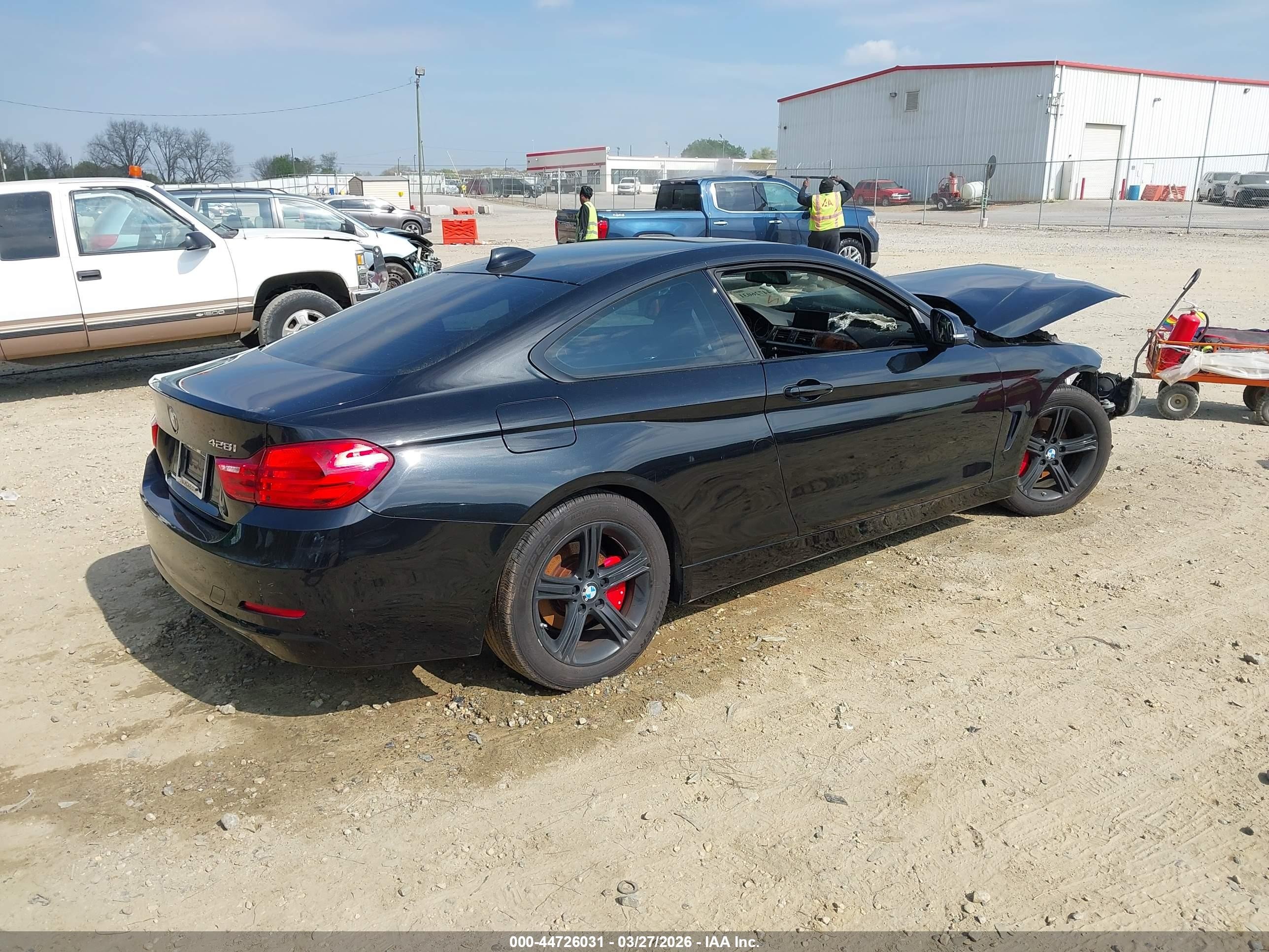 2015 Bmw 428i   Black vin: WBA3N3C54FK234885