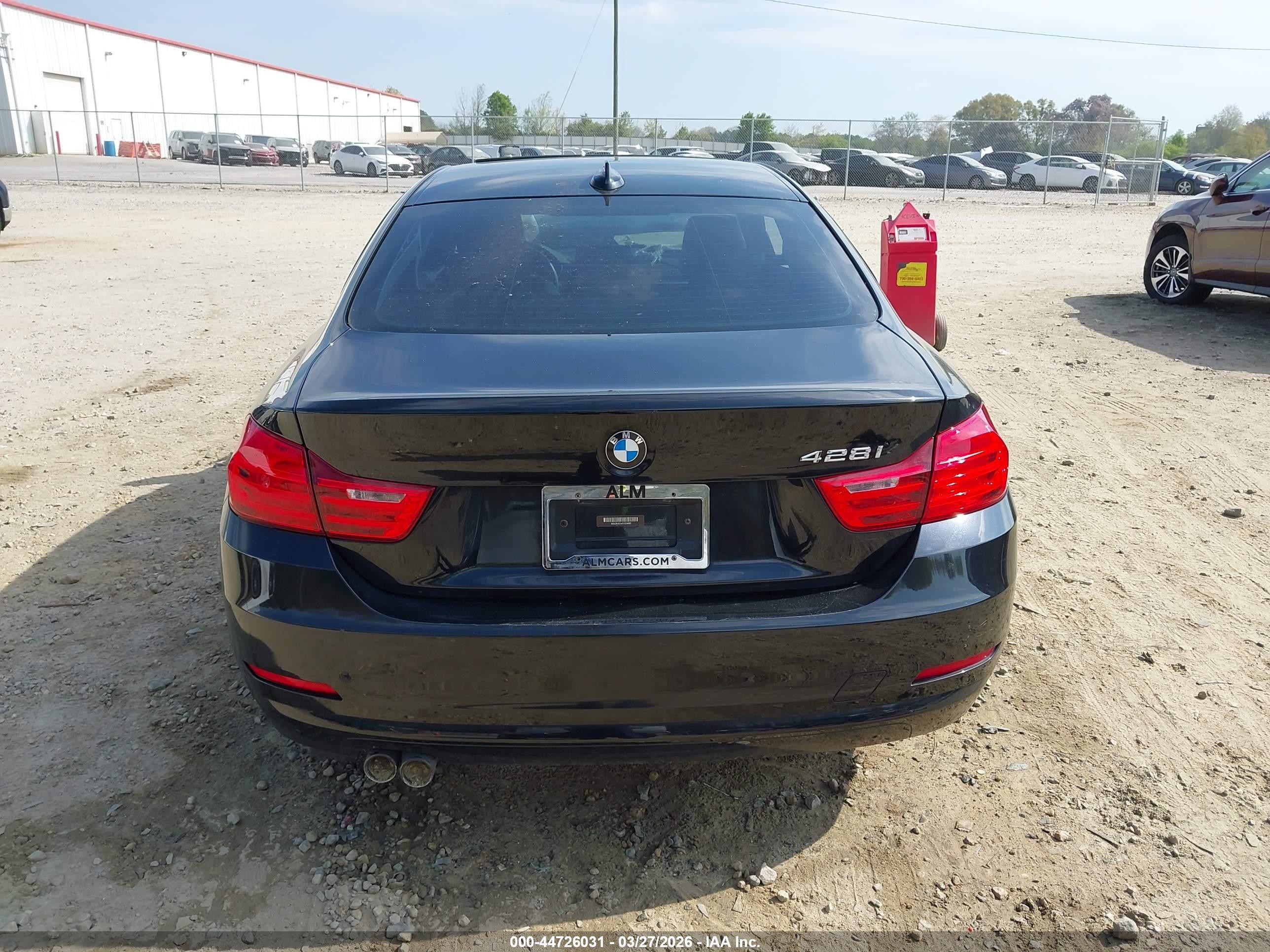 2015 Bmw 428i   Black vin: WBA3N3C54FK234885