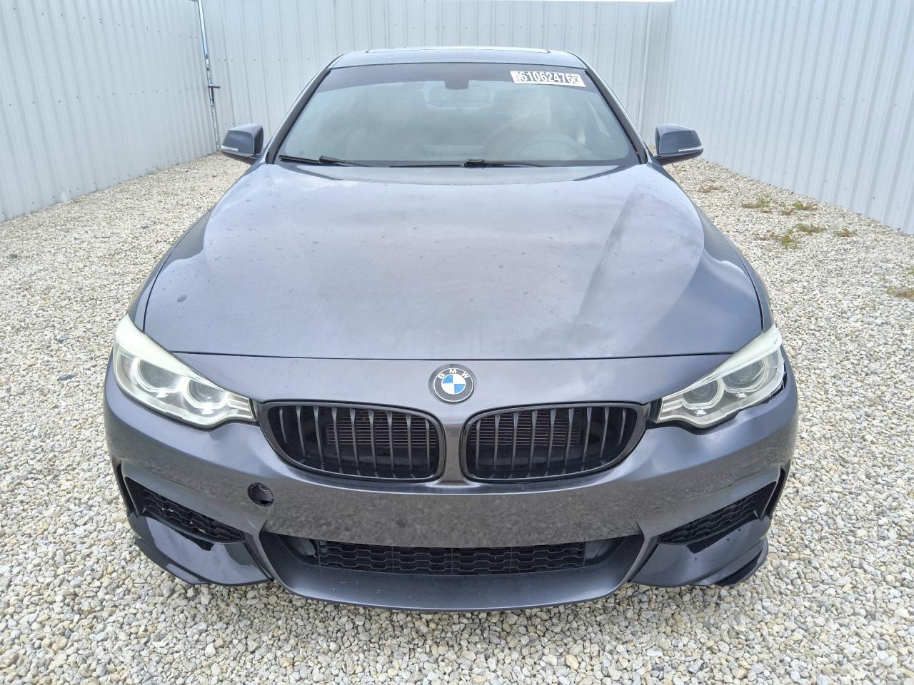 2014 Bmw 428 I Gray vin: WBA3N3C55EF711184