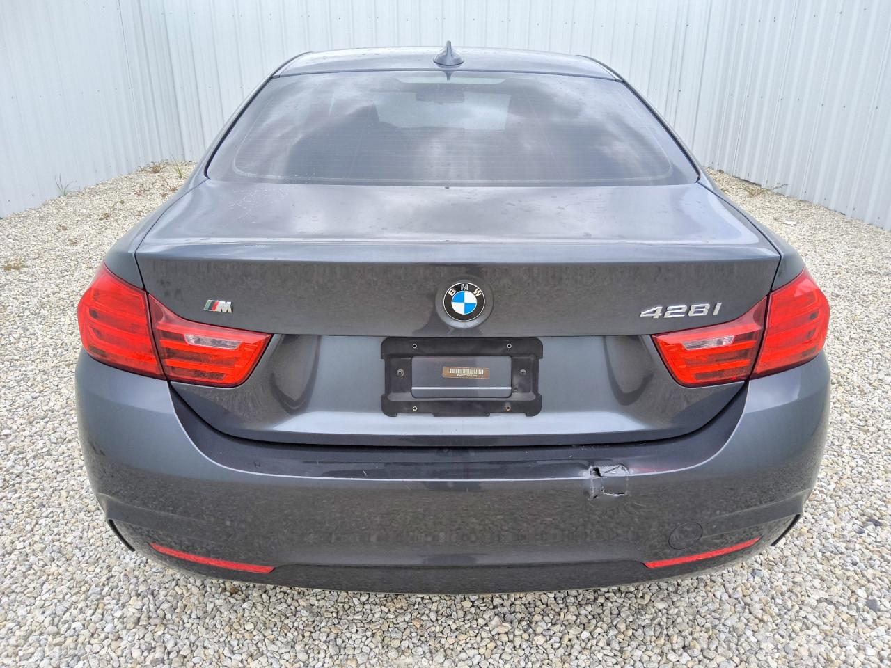 2014 Bmw 428 I Gray vin: WBA3N3C55EF711184