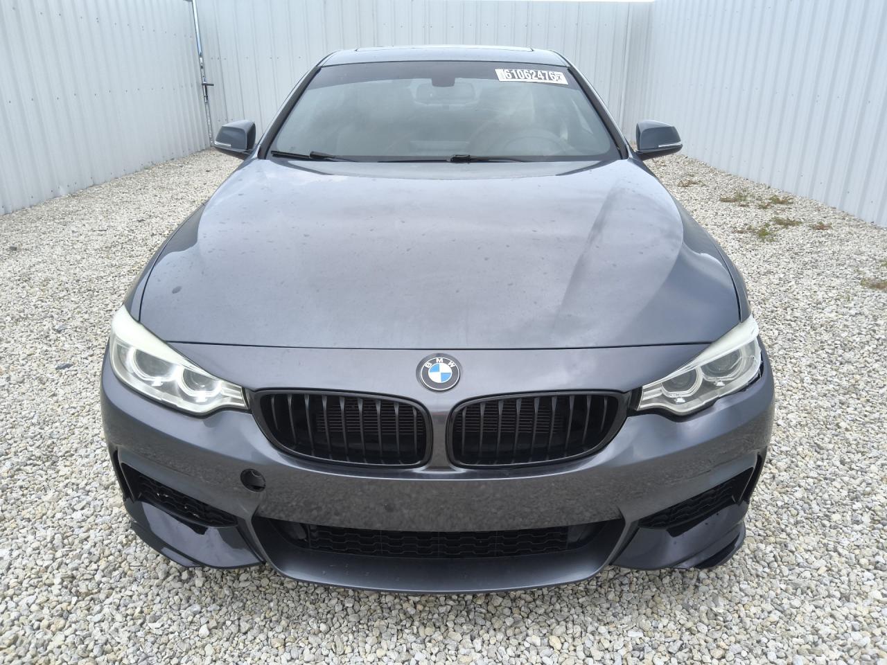 2014 Bmw 428 I Gray vin: WBA3N3C55EF711184 Damage: Left Head Lamp, Broken, Replacement Required