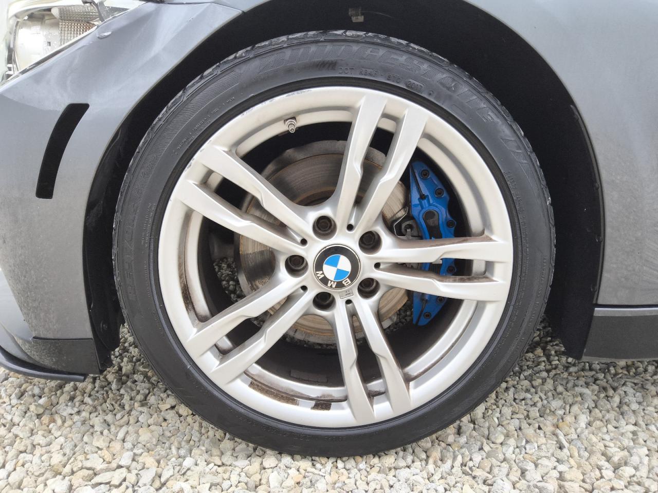2014 Bmw 428 I Gray vin: WBA3N3C55EF711184 Damage: Left Front Wheel, Curb Rash, > 12 Inches