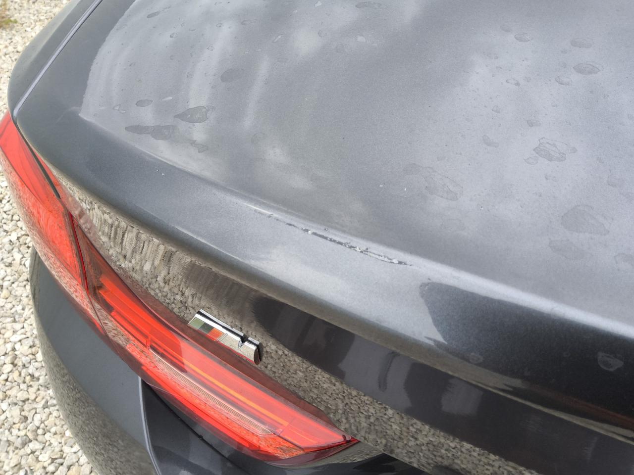 2014 Bmw 428 I Gray vin: WBA3N3C55EF711184 Damage: Deck Lid, Chipped, 4