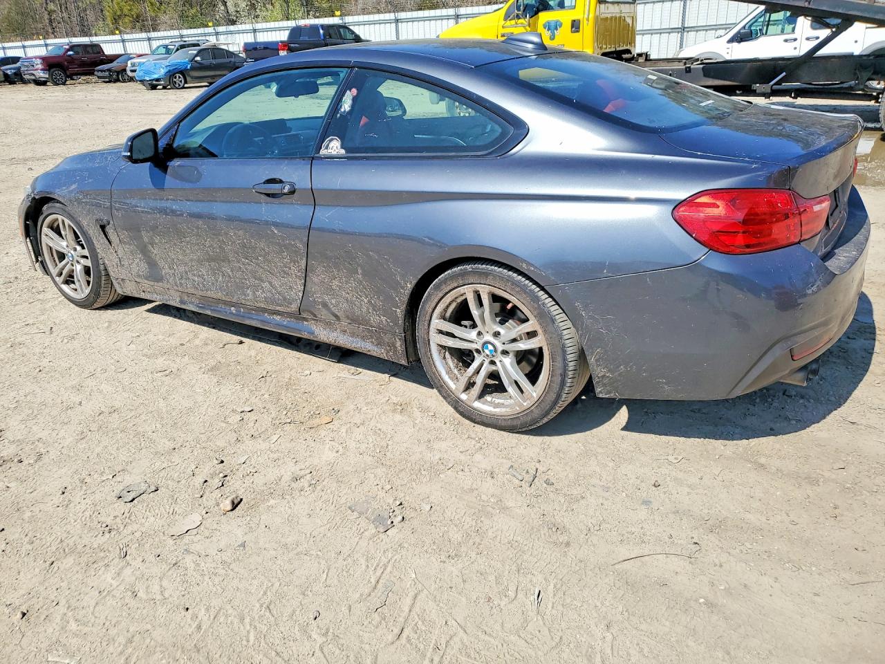 2014 Bmw 428 I Gray vin: WBA3N3C56EK231730