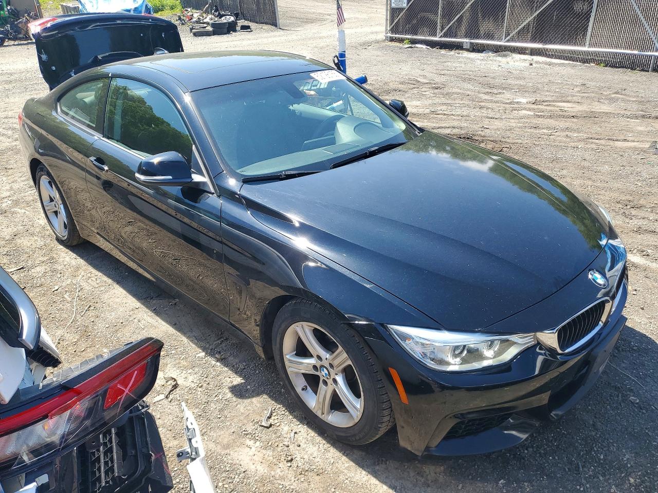2015 Bmw 428 I Black vin: WBA3N3C56FF712930