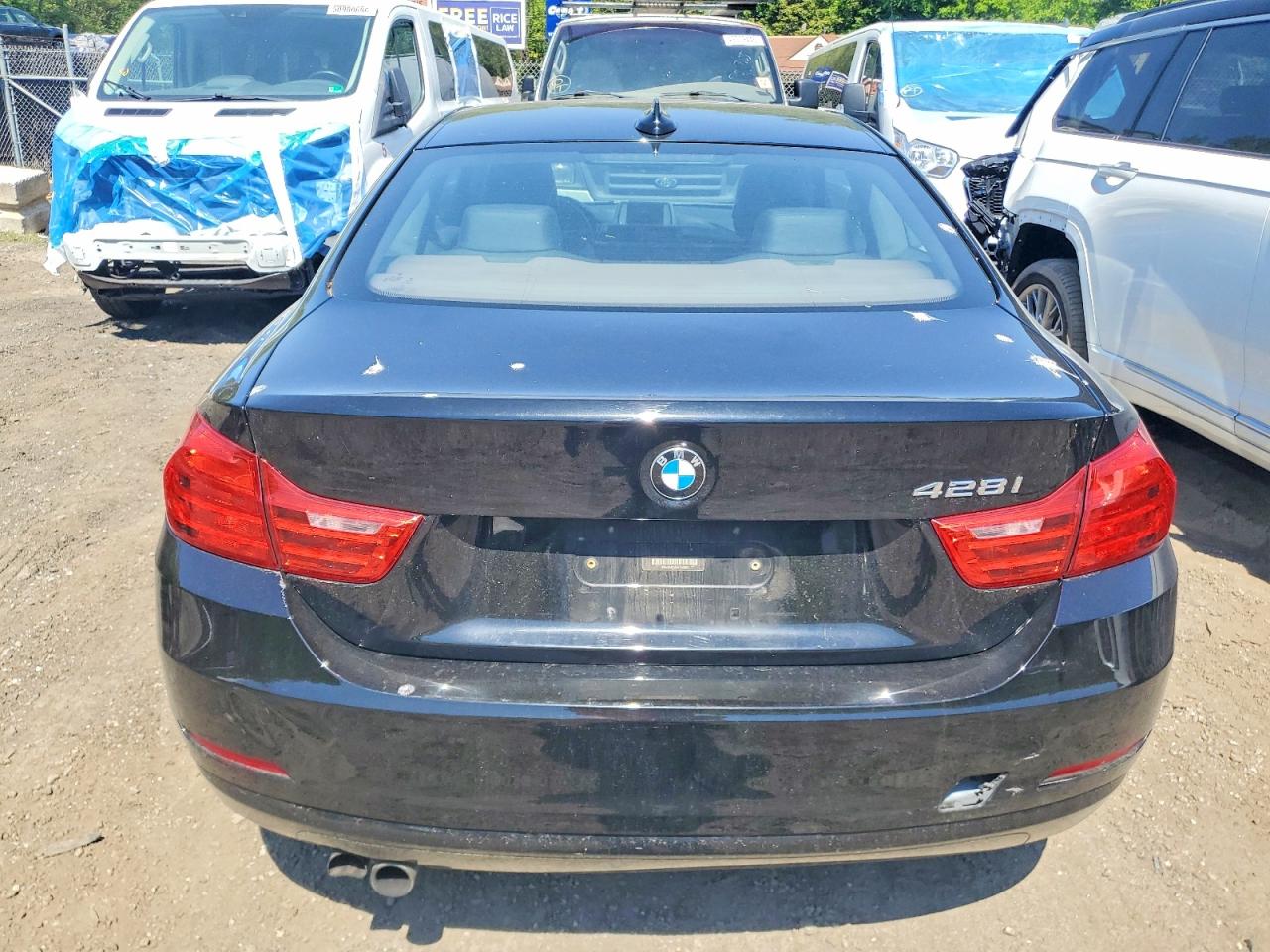 2015 Bmw 428 I Black vin: WBA3N3C56FF712930