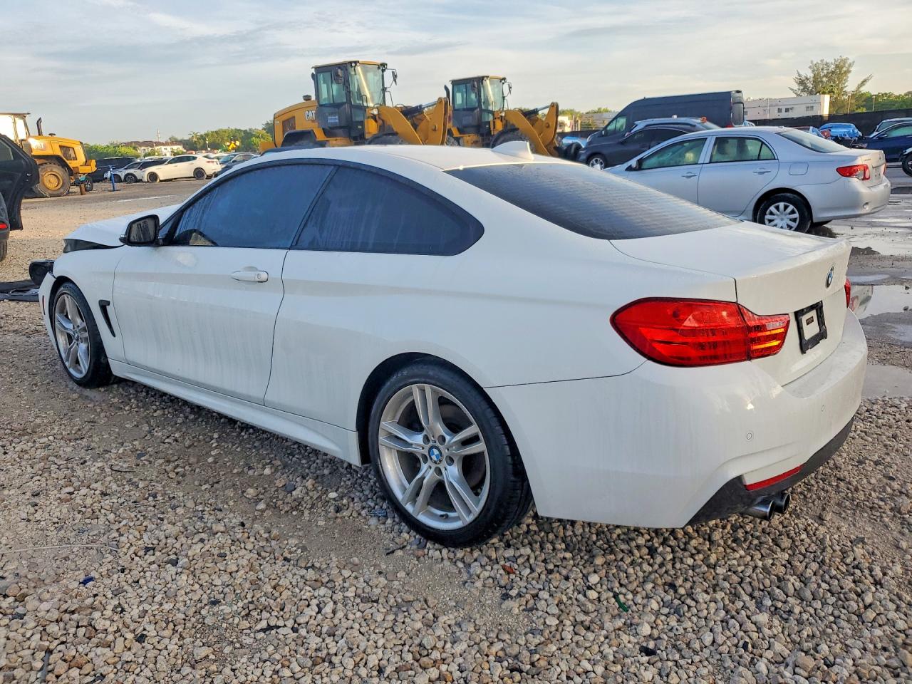 2015 Bmw 428 I Белый vin: WBA3N3C57FK232452