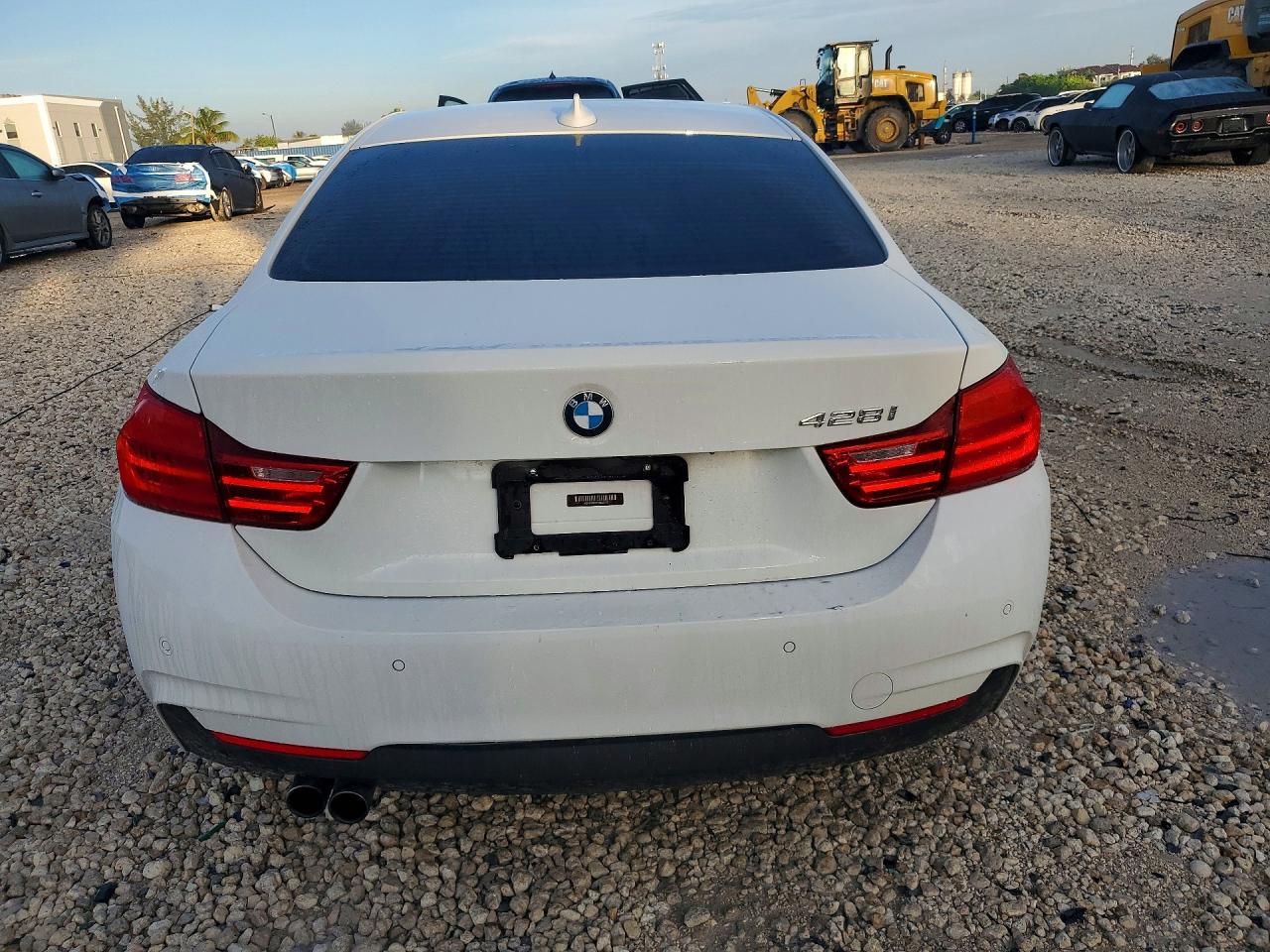2015 Bmw 428 I Белый vin: WBA3N3C57FK232452