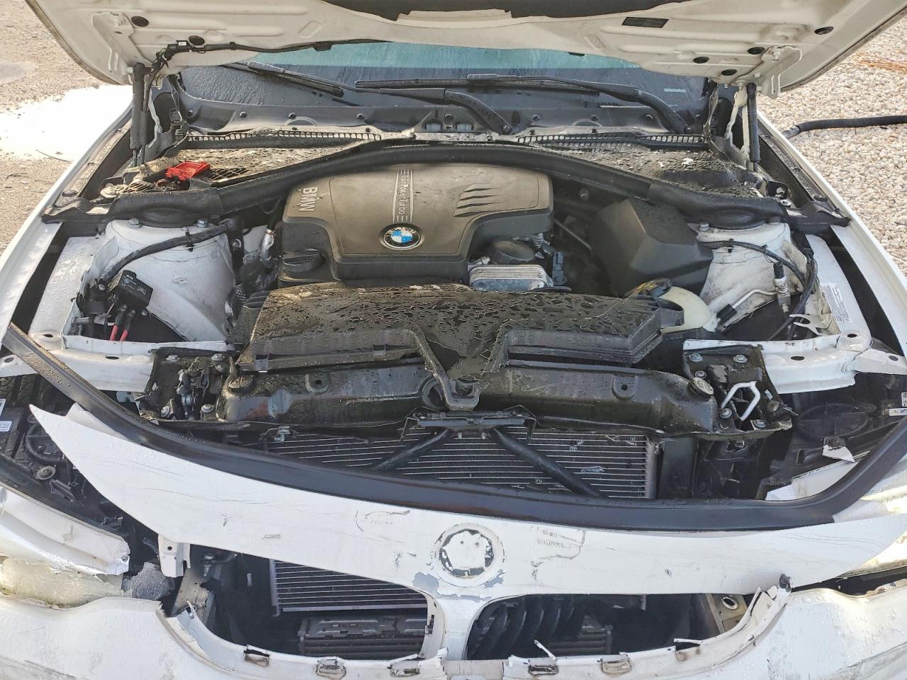 2015 Bmw 428 I Белый vin: WBA3N3C57FK232452