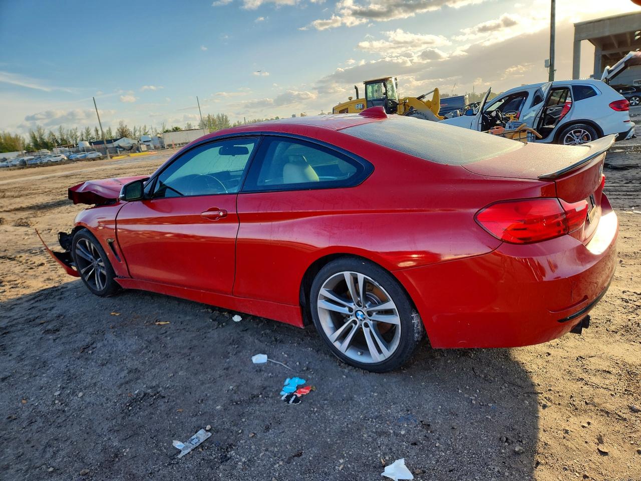 2015 Bmw 428 I Red vin: WBA3N3C57FK233567