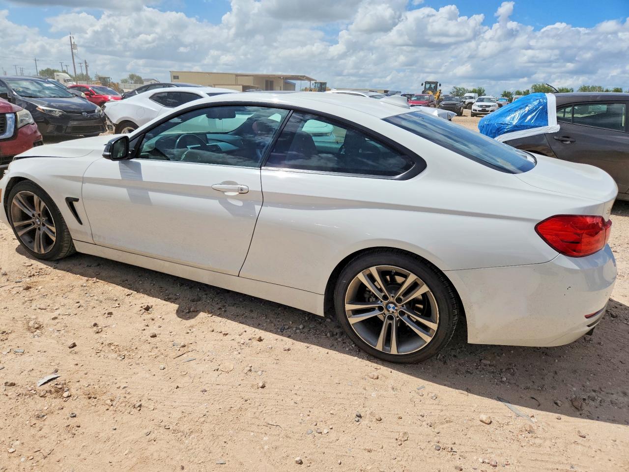 2014 Bmw 428 I White vin: WBA3N3C58EF711891