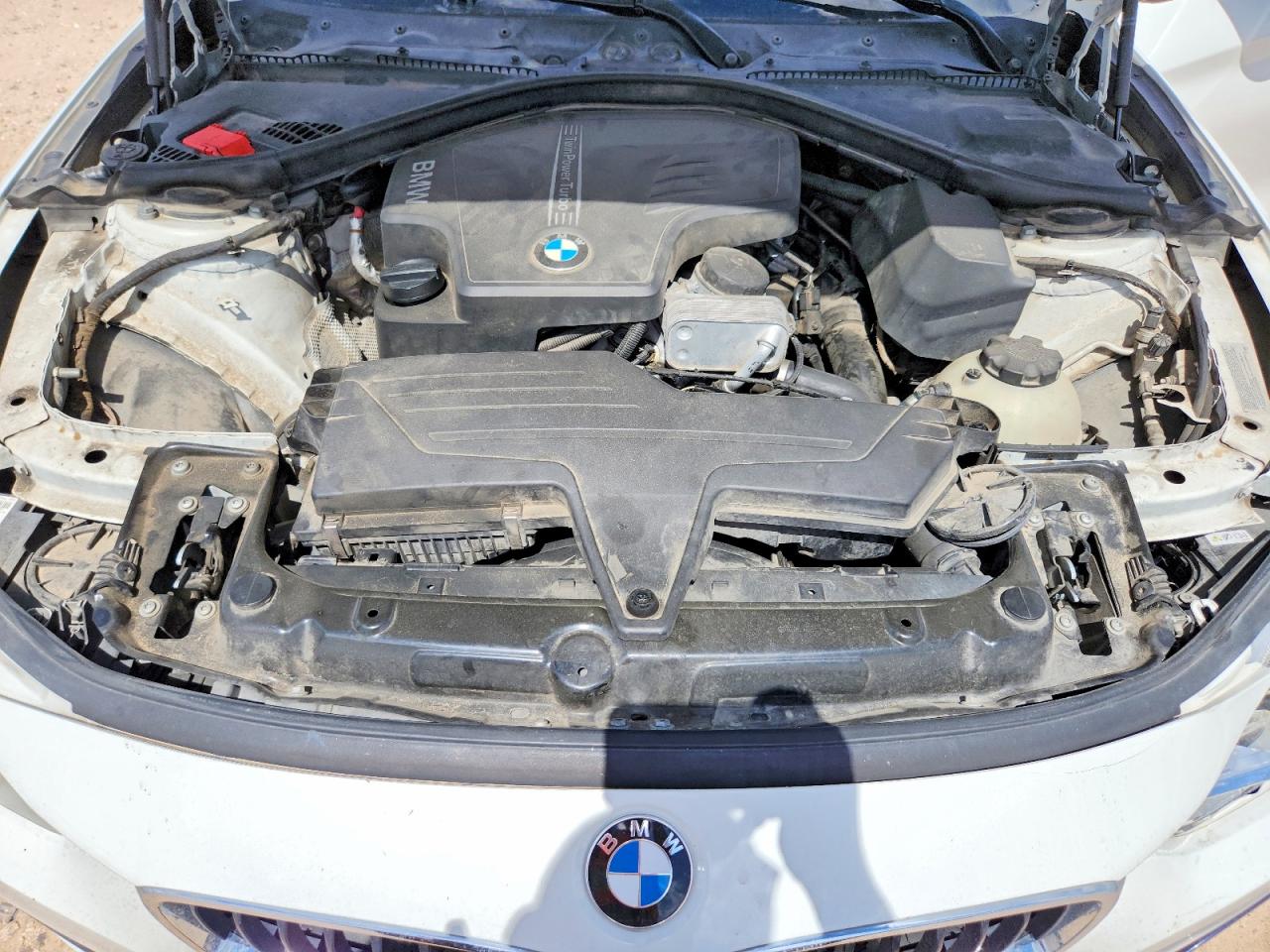 2014 Bmw 428 I White vin: WBA3N3C58EF711891