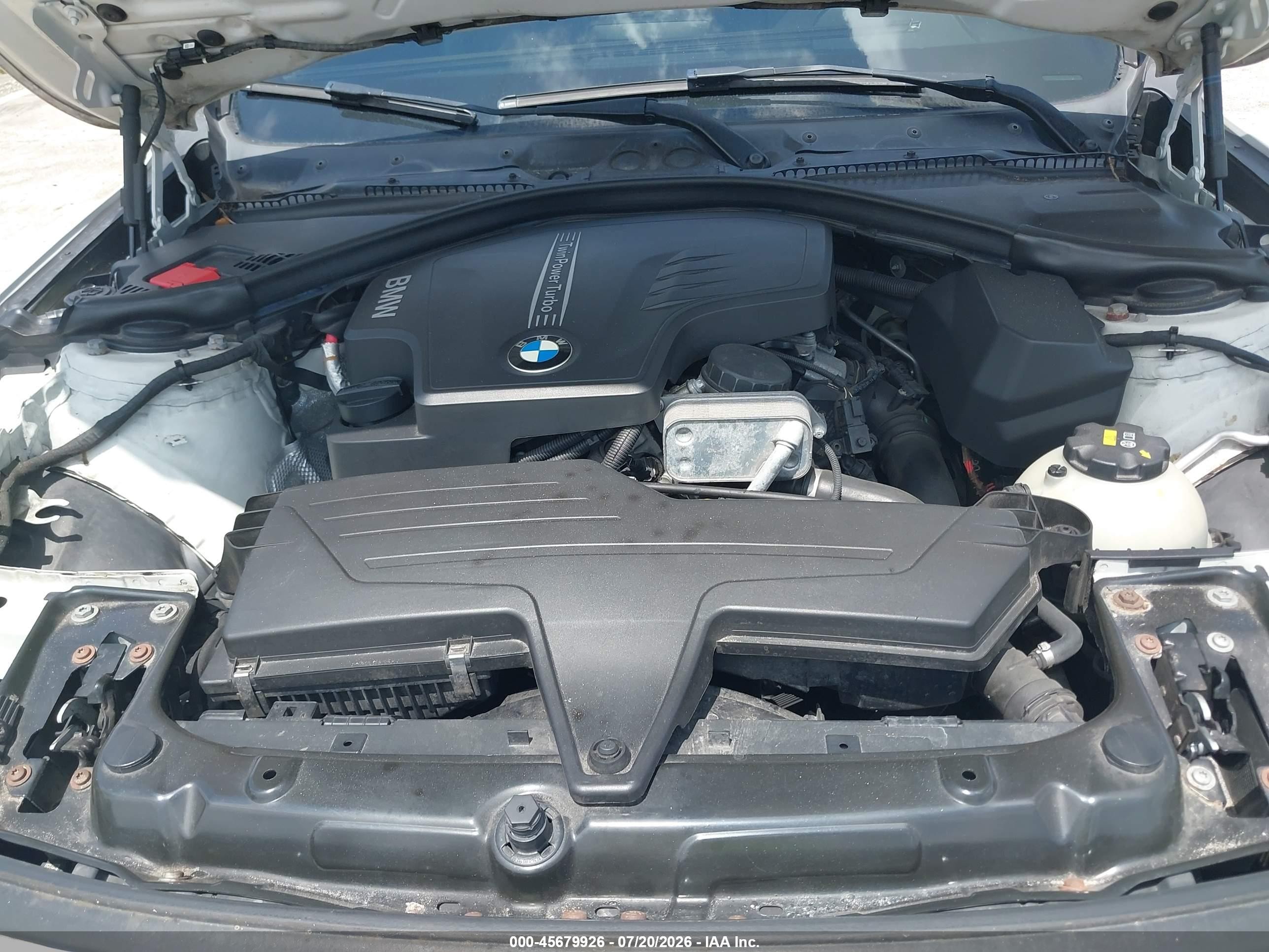 2014 Bmw 4 Series 428i White vin: WBA3N3C58EK231065