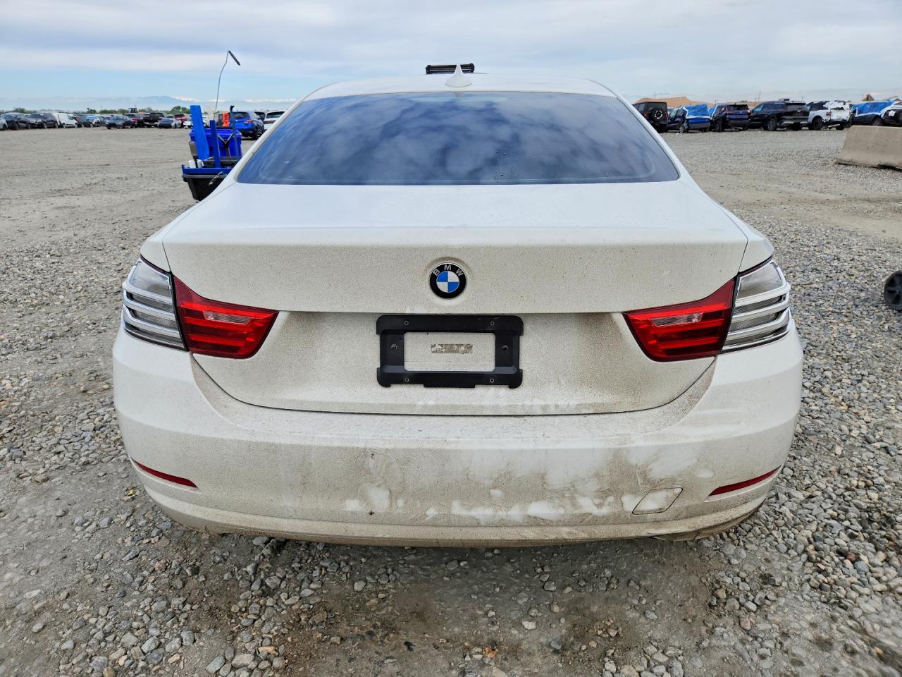 2015 Bmw 428 I White vin: WBA3N3C58FK232895