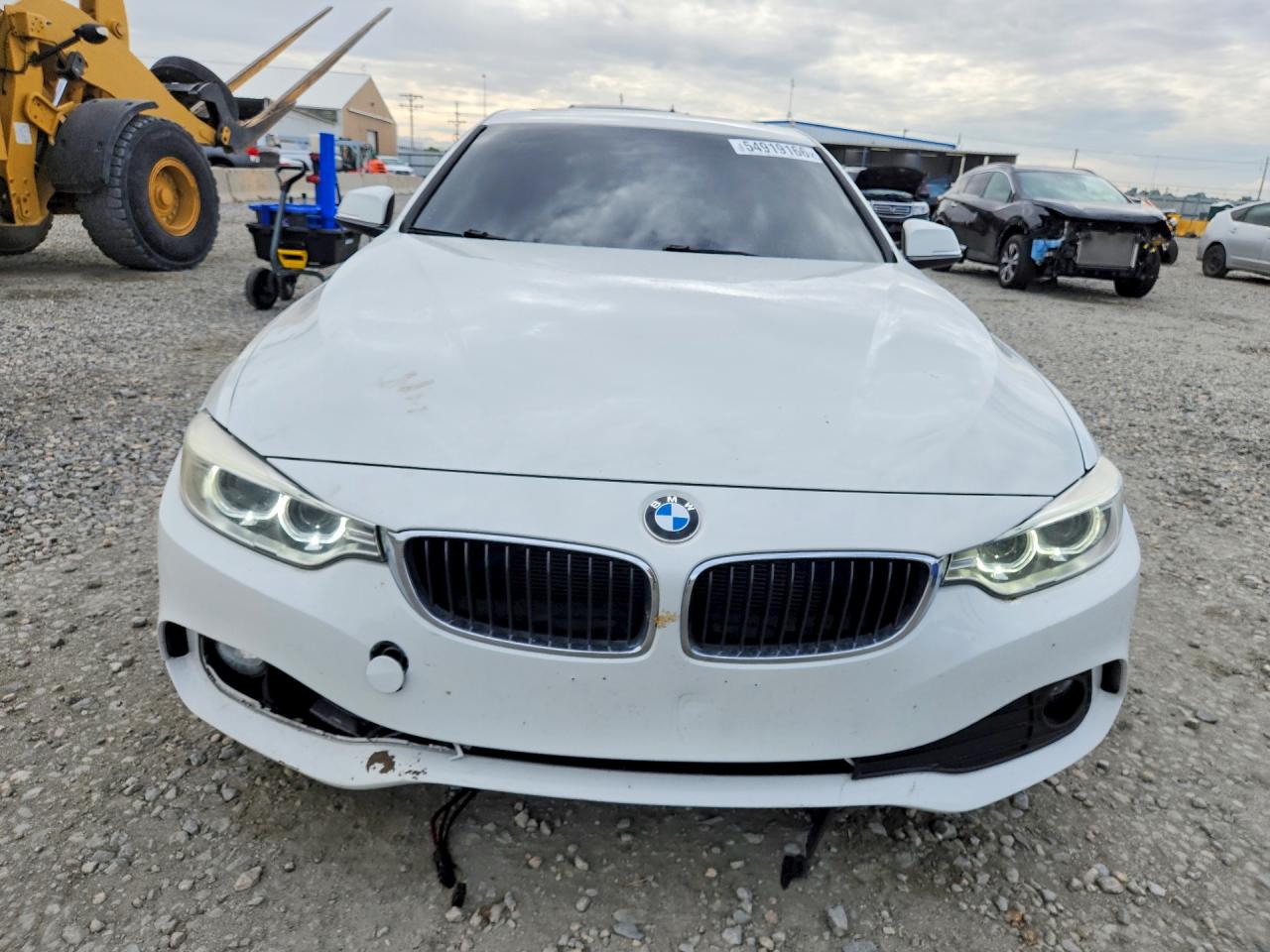 2015 Bmw 428 I White vin: WBA3N3C58FK232895