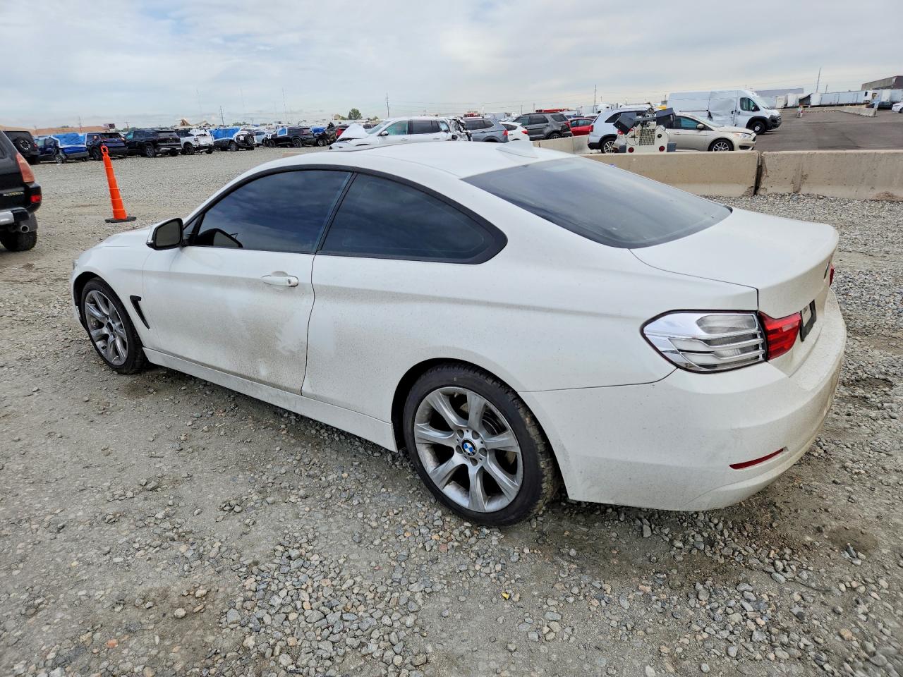 2015 Bmw 428 I White vin: WBA3N3C58FK232895