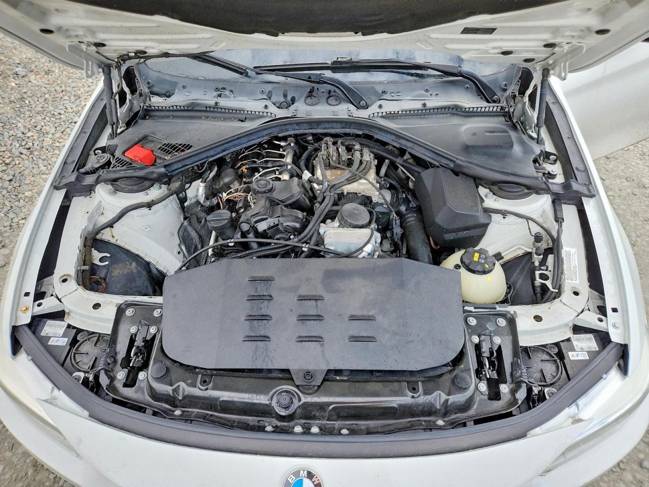 2015 Bmw 428 I White vin: WBA3N3C58FK232895