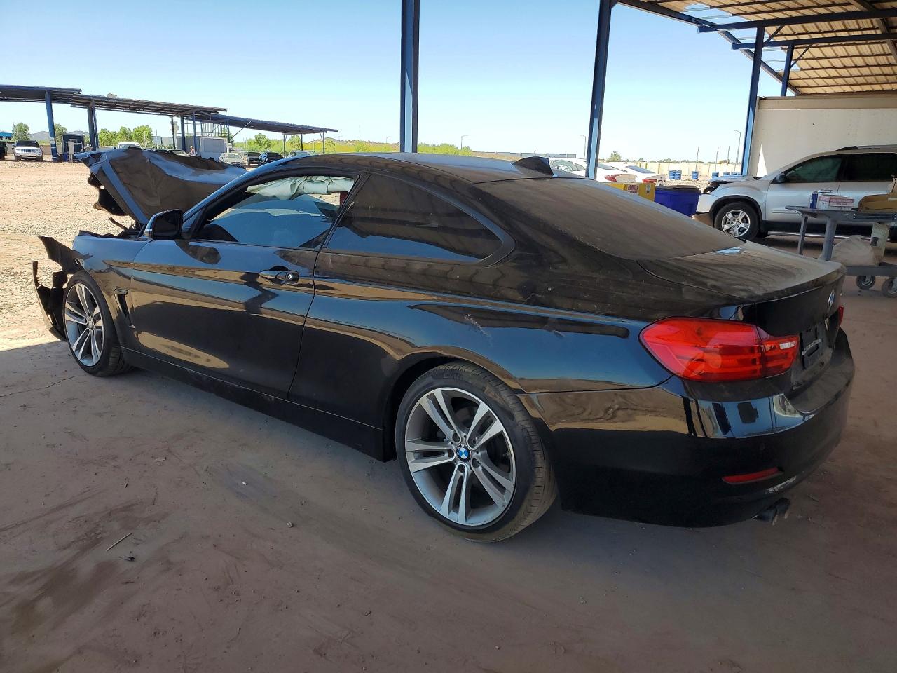 2015 Bmw 428 I Black vin: WBA3N3C58FK234971