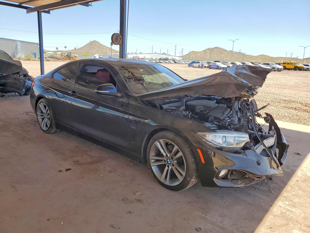 2015 Bmw 428 I Black vin: WBA3N3C58FK234971
