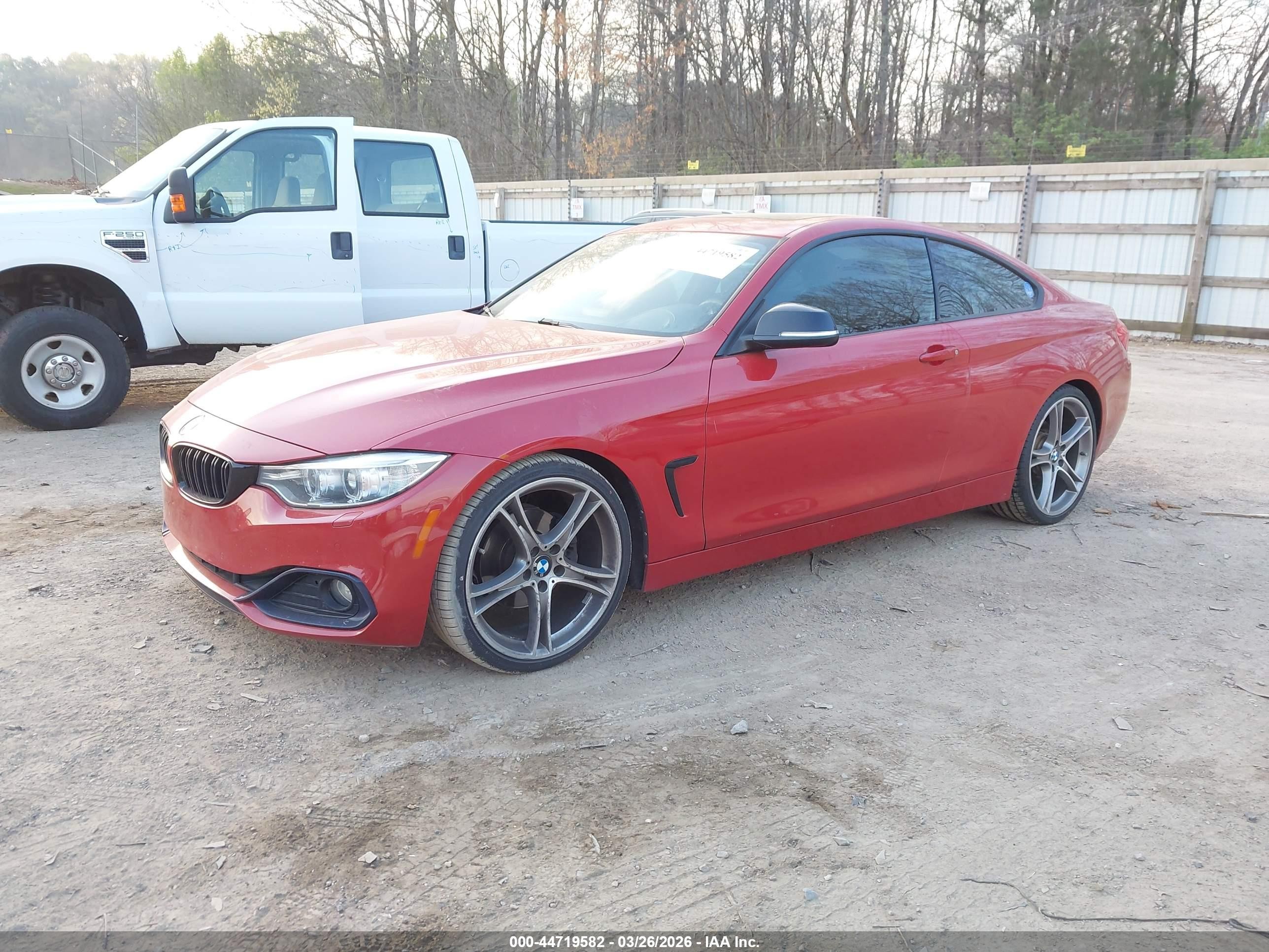 2014 Bmw 428i   Red vin: WBA3N3C59EF711723