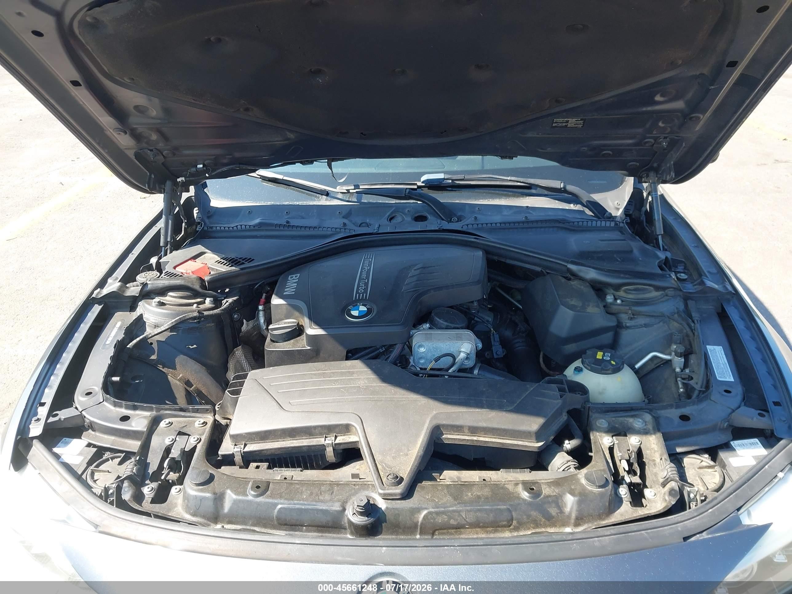 2014 Bmw 428i   Gray vin: WBA3N3C59EK231043