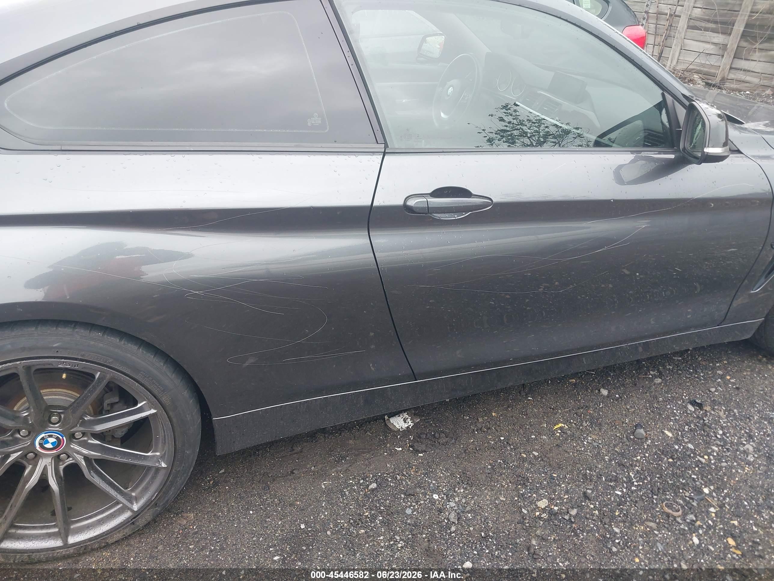 2015 Bmw 428i   Серый vin: WBA3N3C59FK232064