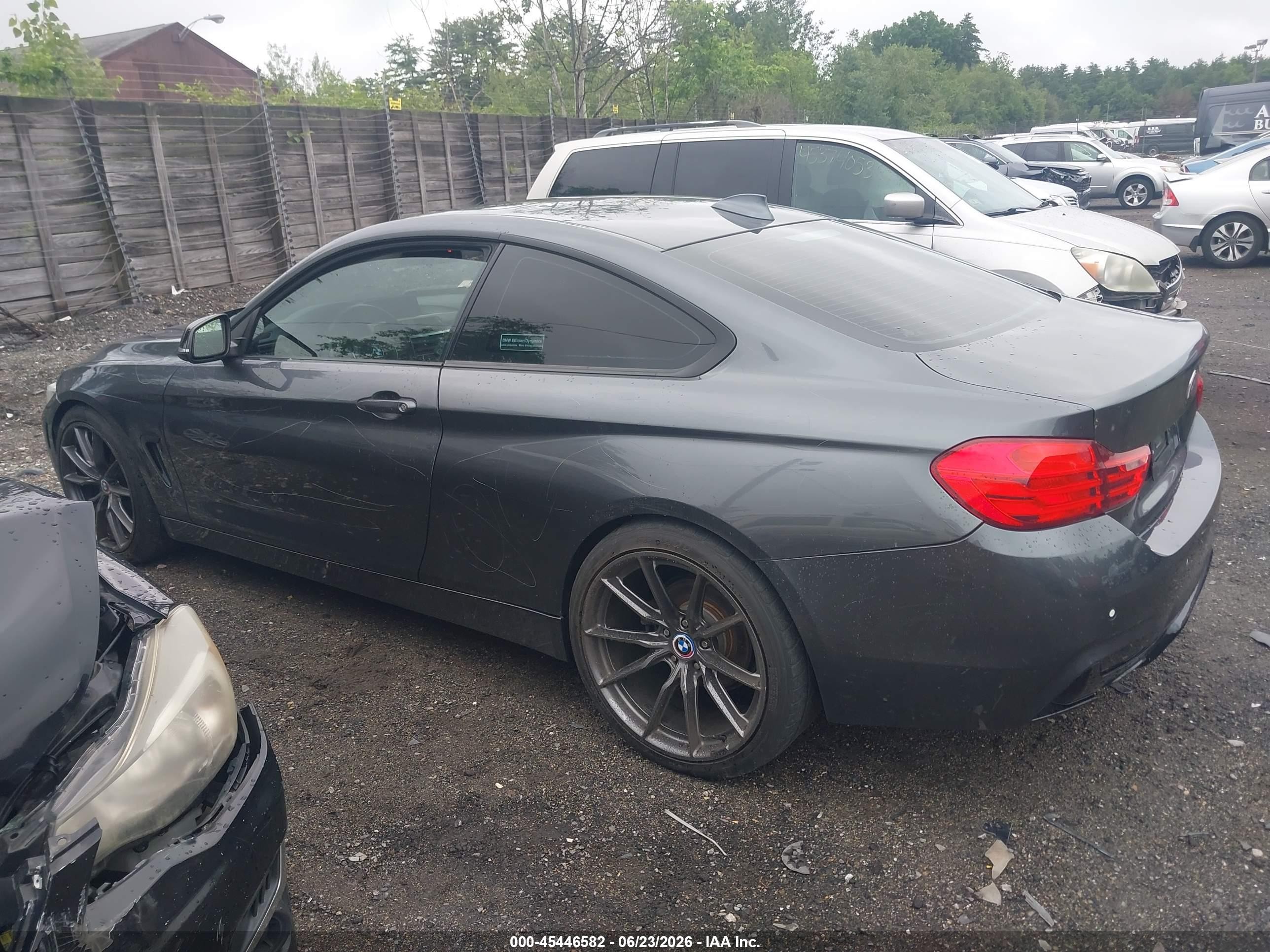 2015 Bmw 428i   Серый vin: WBA3N3C59FK232064