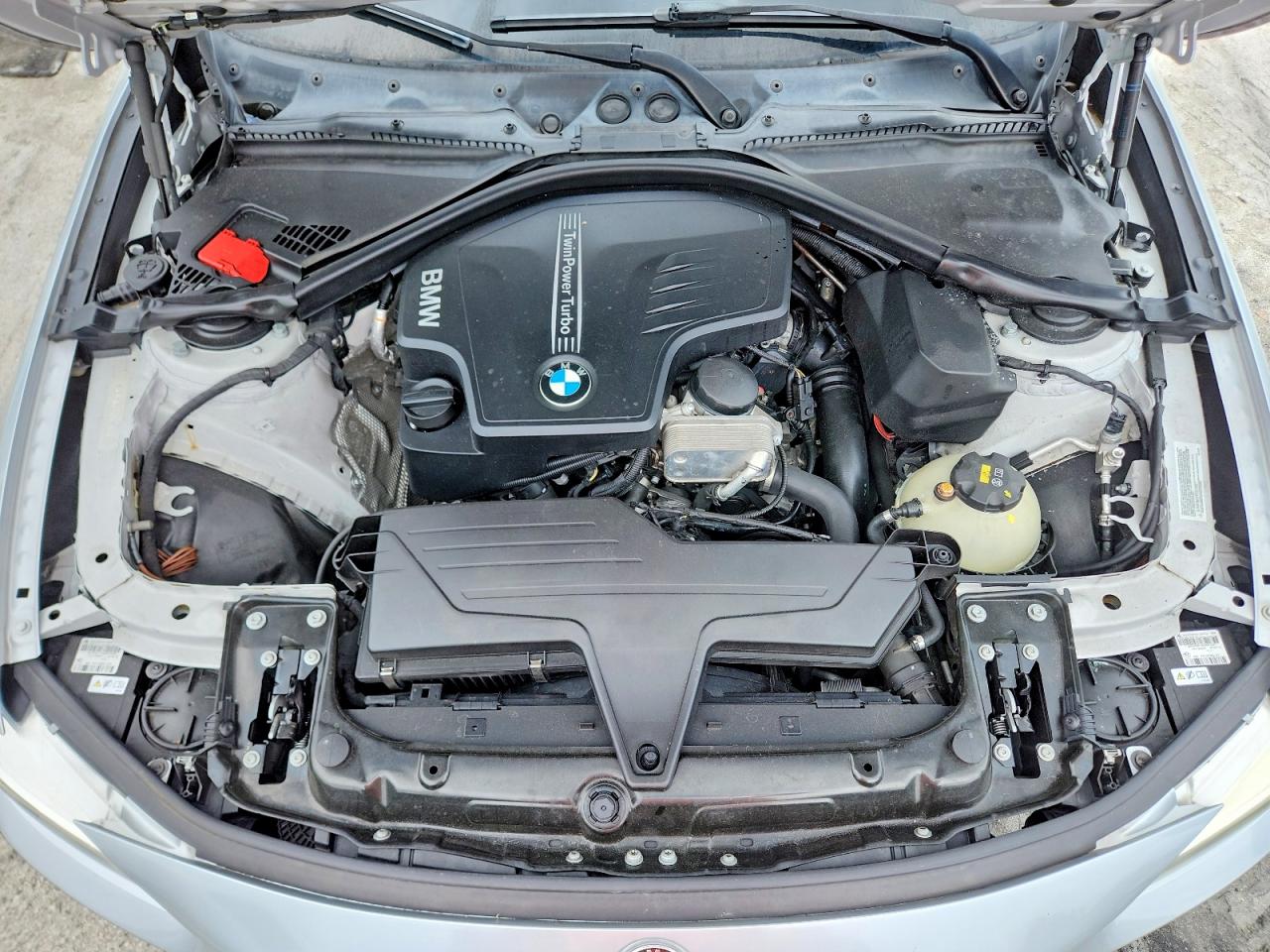 2015 Bmw 428 I Silver vin: WBA3N3C59FK232615