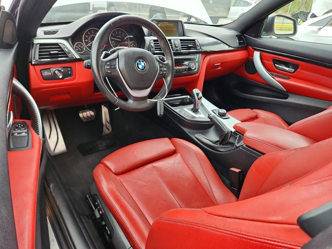 2015 Bmw 428 I Silver vin: WBA3N3C59FK232615