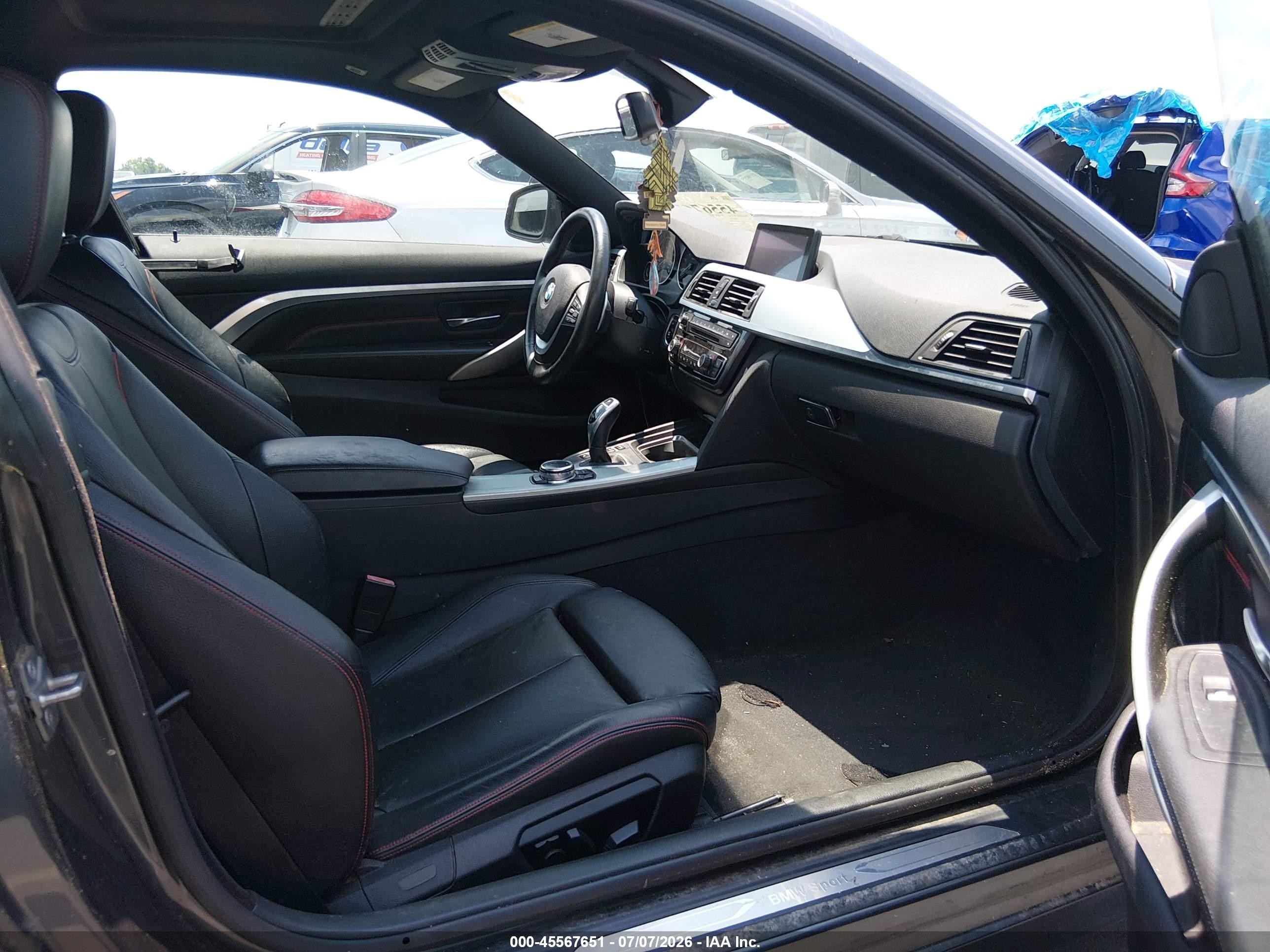 2014 Bmw 428i   Black vin: WBA3N3C5XEF710662