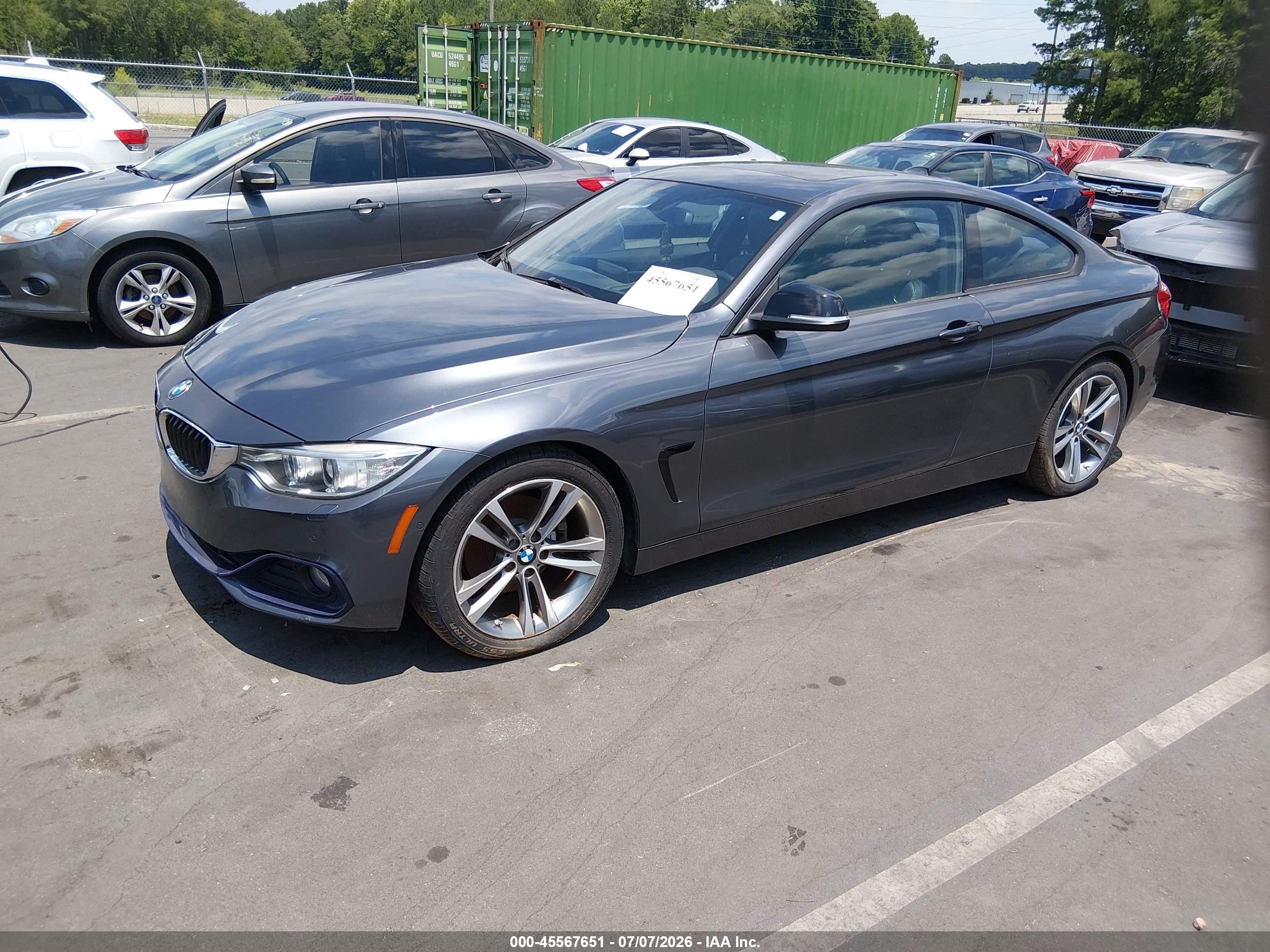 2014 Bmw 428i   Black vin: WBA3N3C5XEF710662