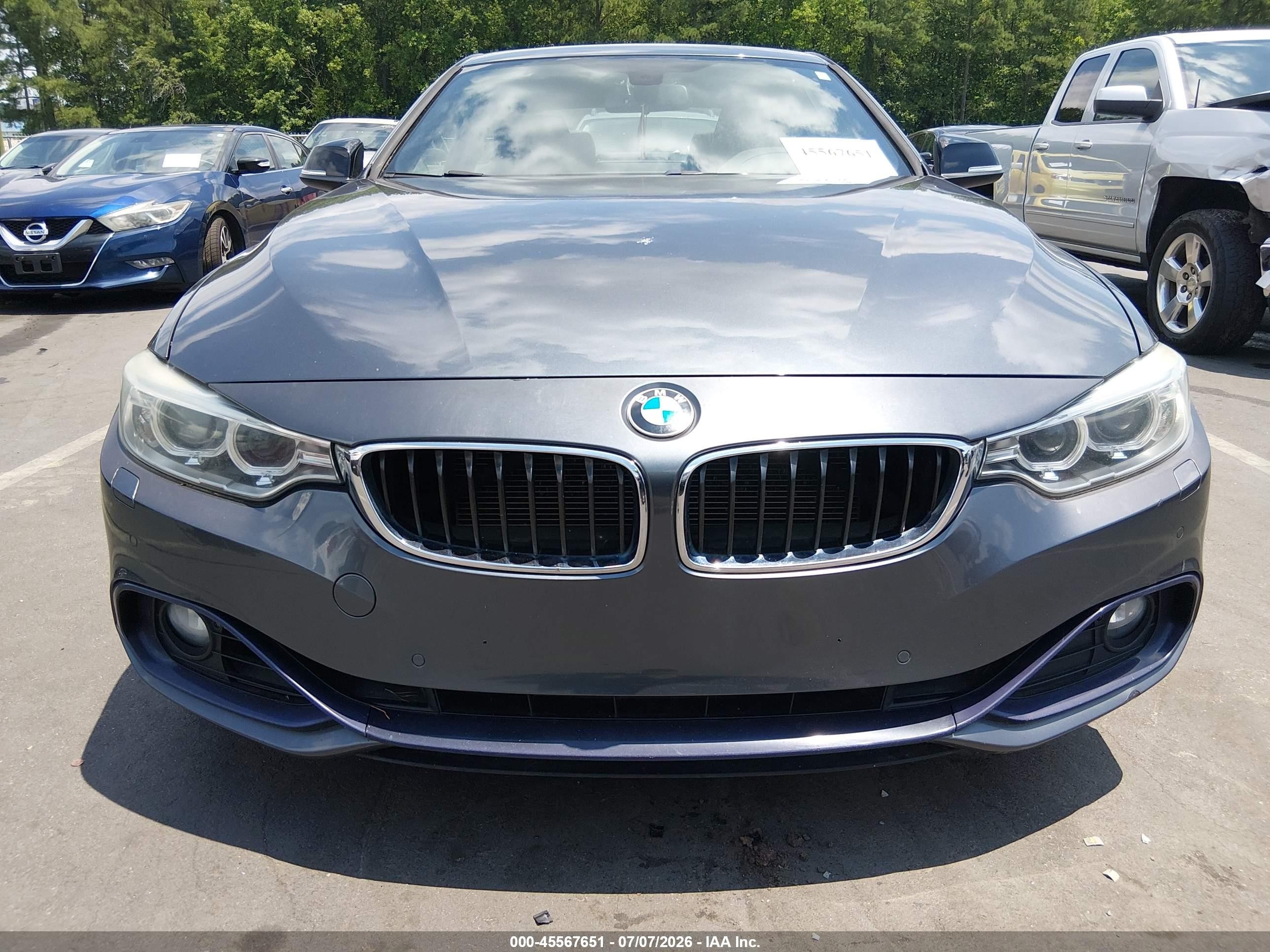2014 Bmw 428i   Black vin: WBA3N3C5XEF710662