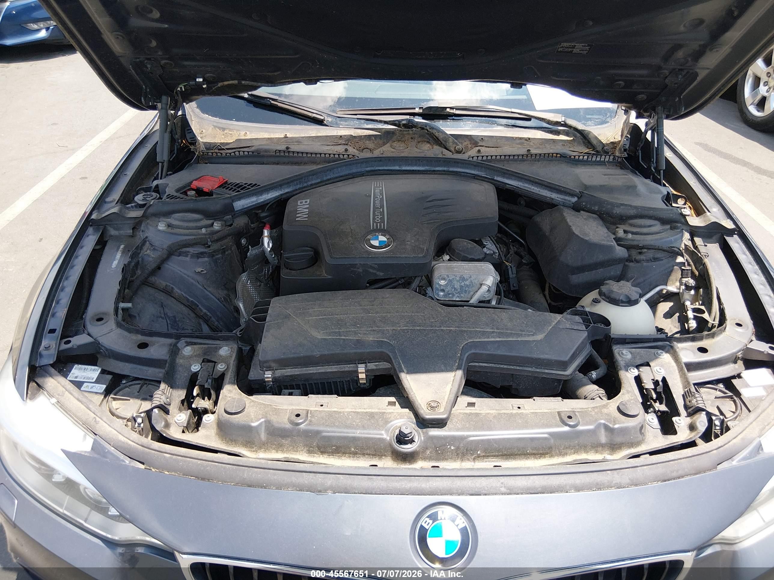 2014 Bmw 428i   Black vin: WBA3N3C5XEF710662