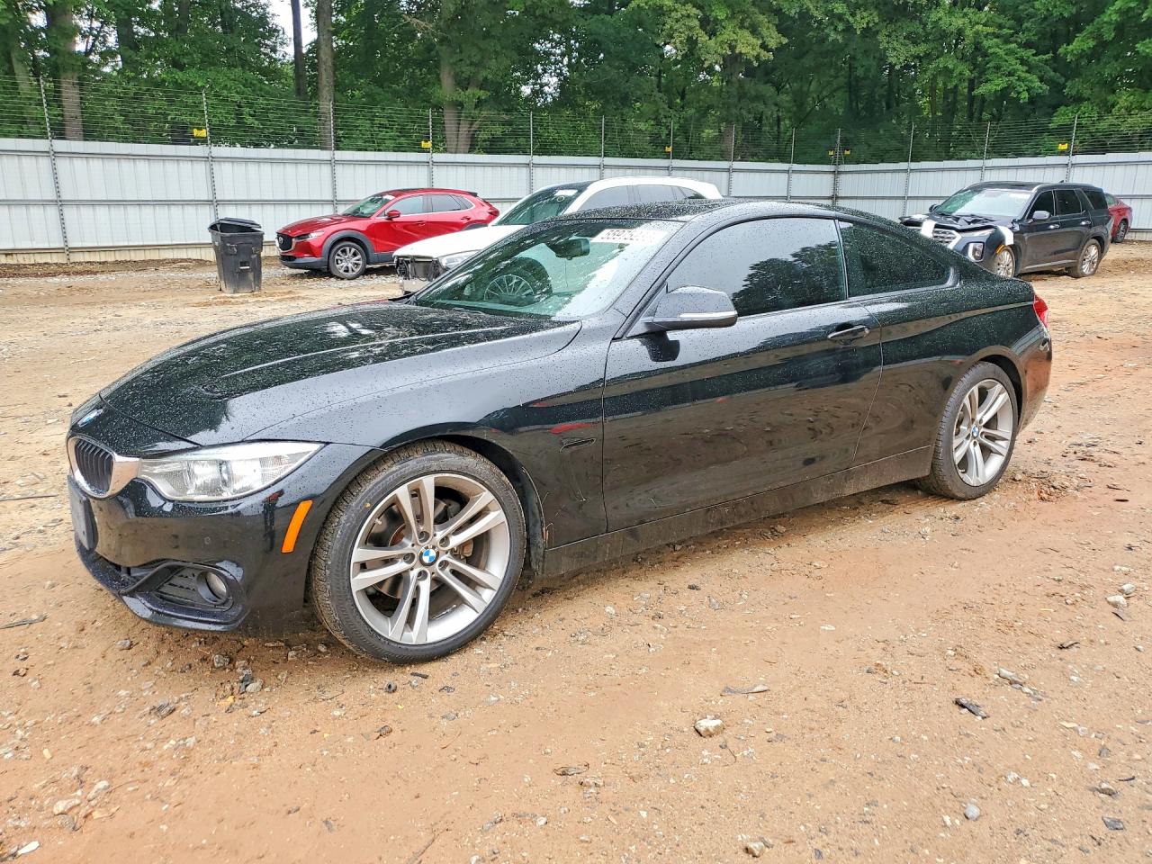 2014 Bmw 428 I Black vin: WBA3N3C5XEF710872