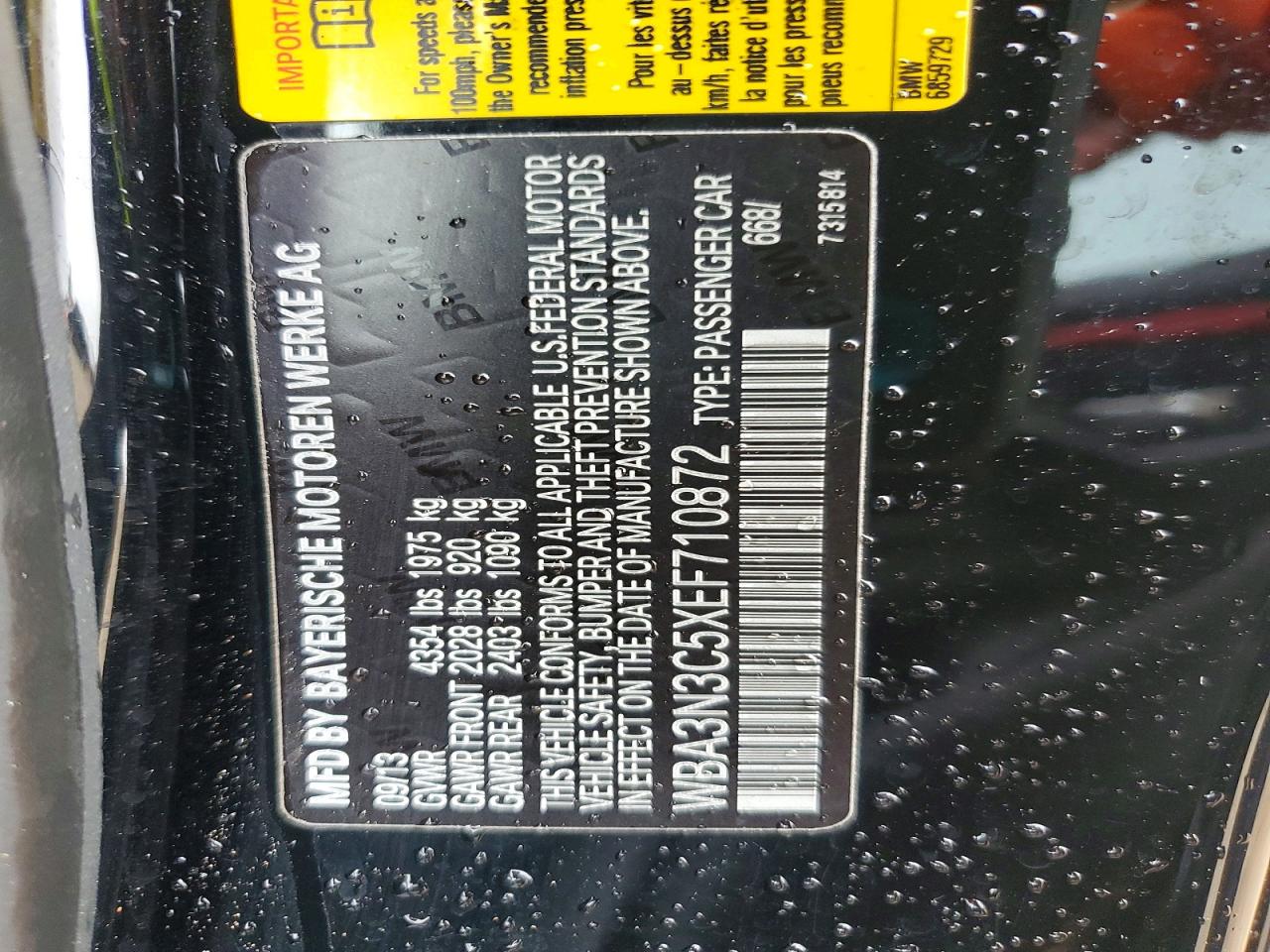 2014 Bmw 428 I Black vin: WBA3N3C5XEF710872