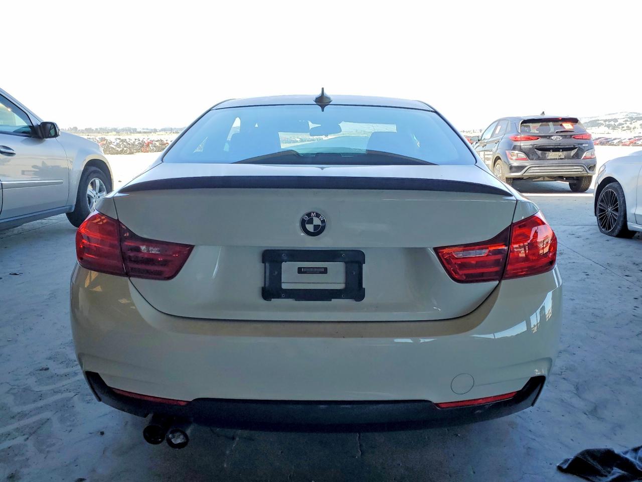 2014 Bmw 428 I White vin: WBA3N3C5XEF712668