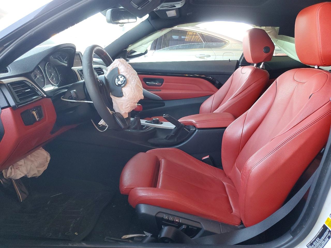 2014 Bmw 428 I White vin: WBA3N3C5XEF712668