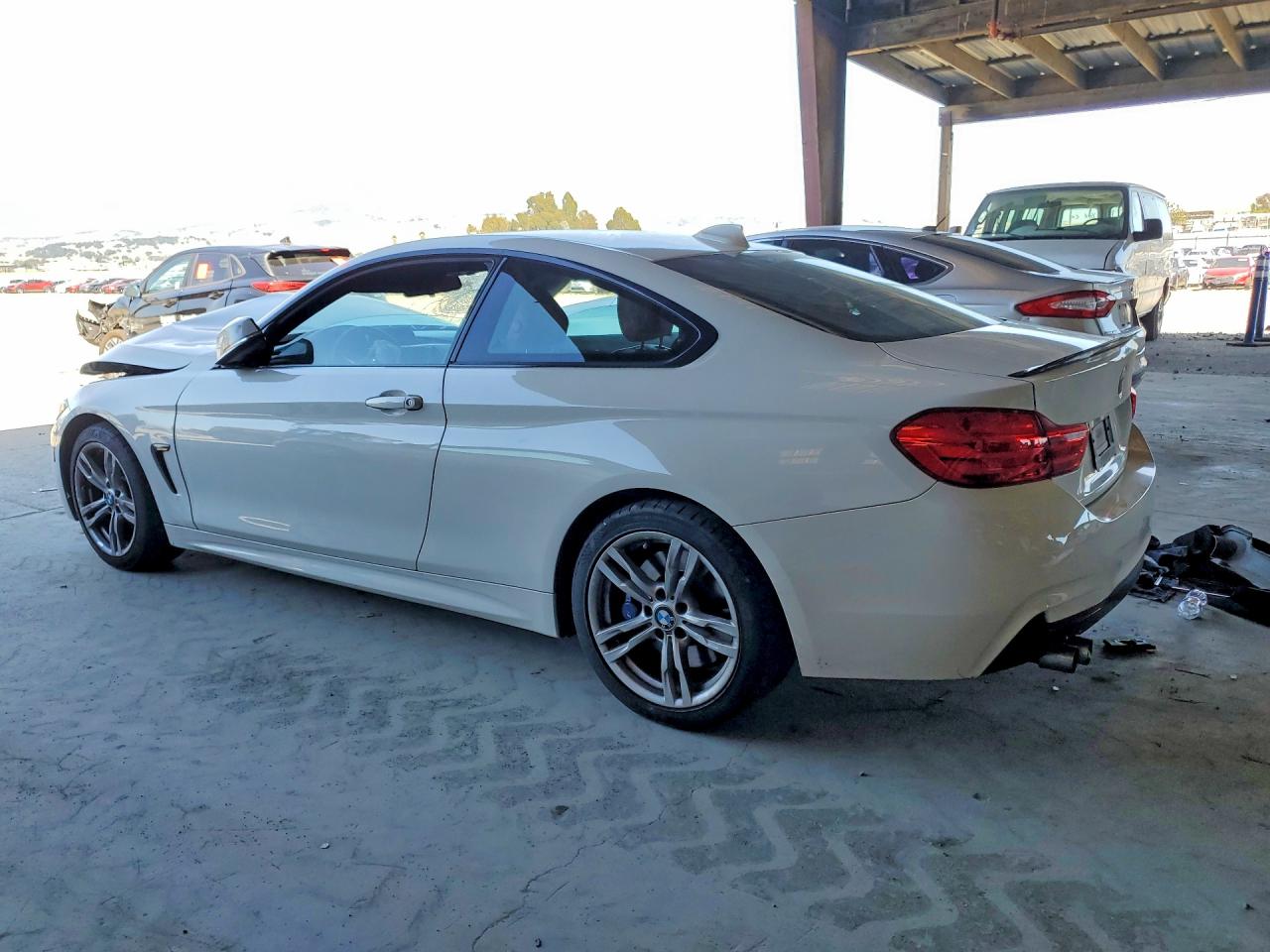 2014 Bmw 428 I White vin: WBA3N3C5XEF712668