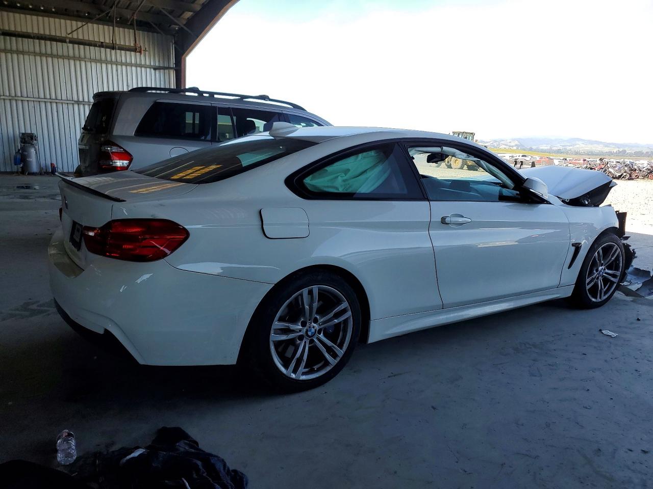 2014 Bmw 428 I White vin: WBA3N3C5XEF712668