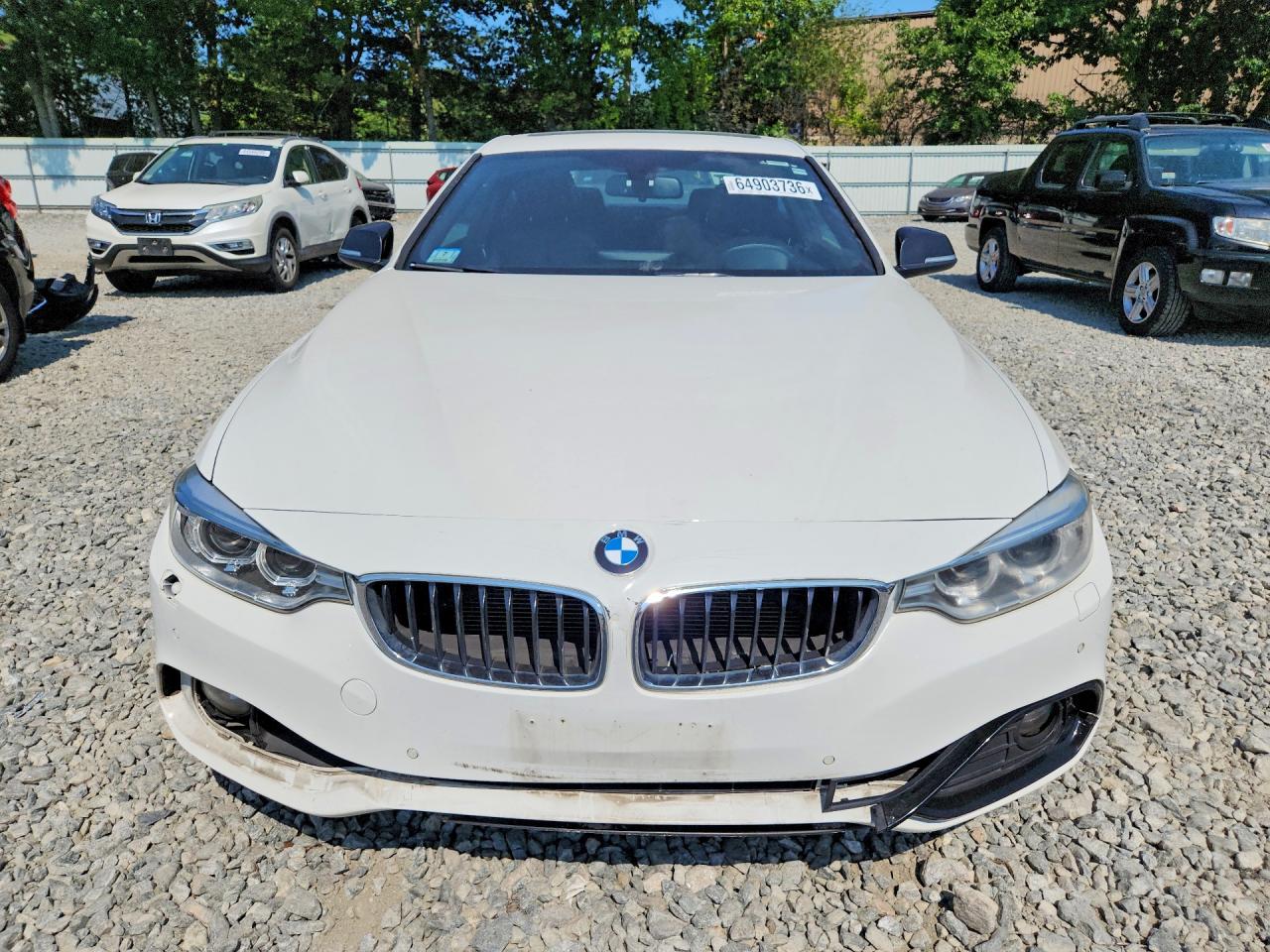 2014 Bmw 428 Xi White vin: WBA3N5C50EF716238