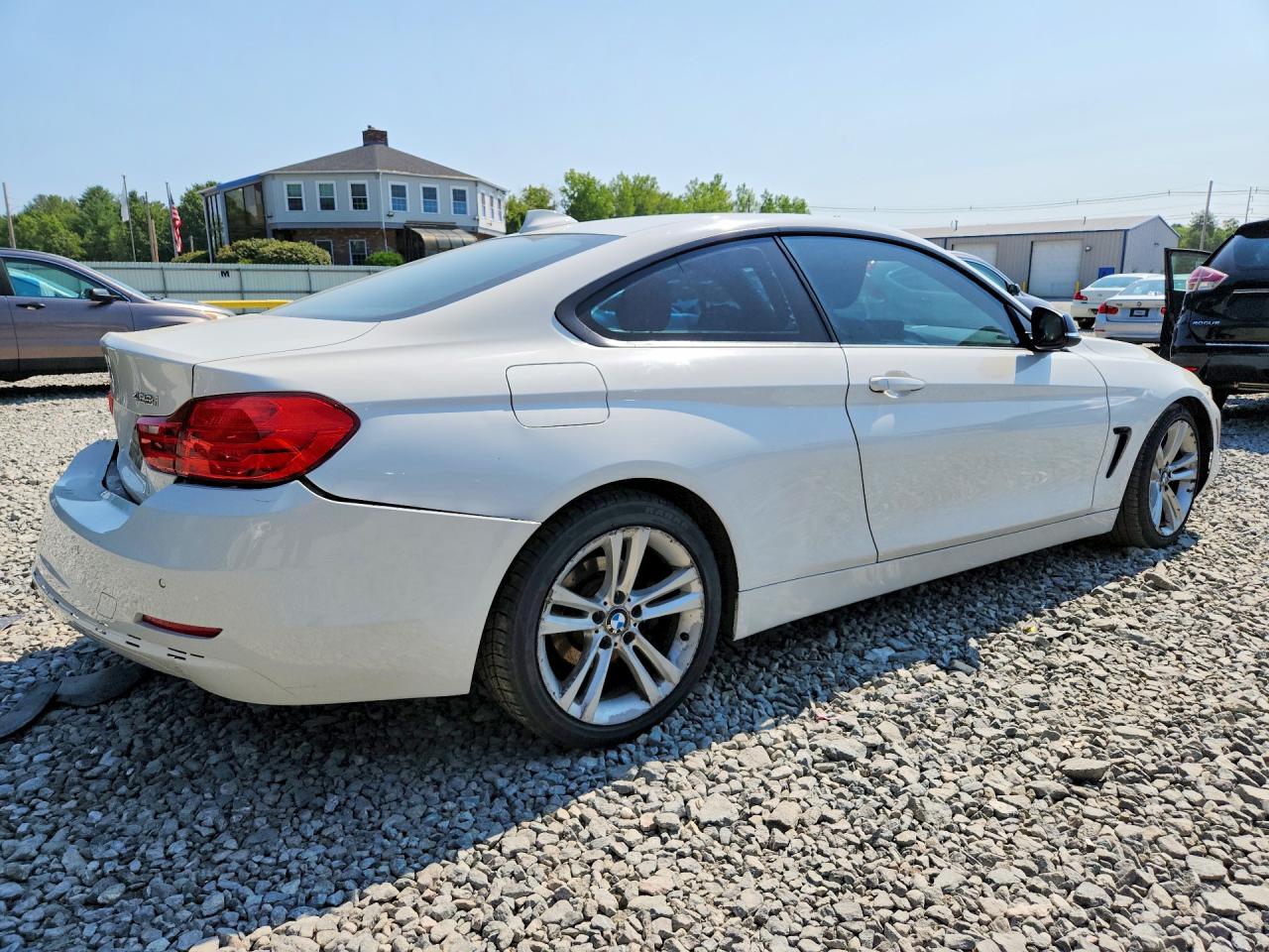 2014 Bmw 428 Xi White vin: WBA3N5C50EF716238